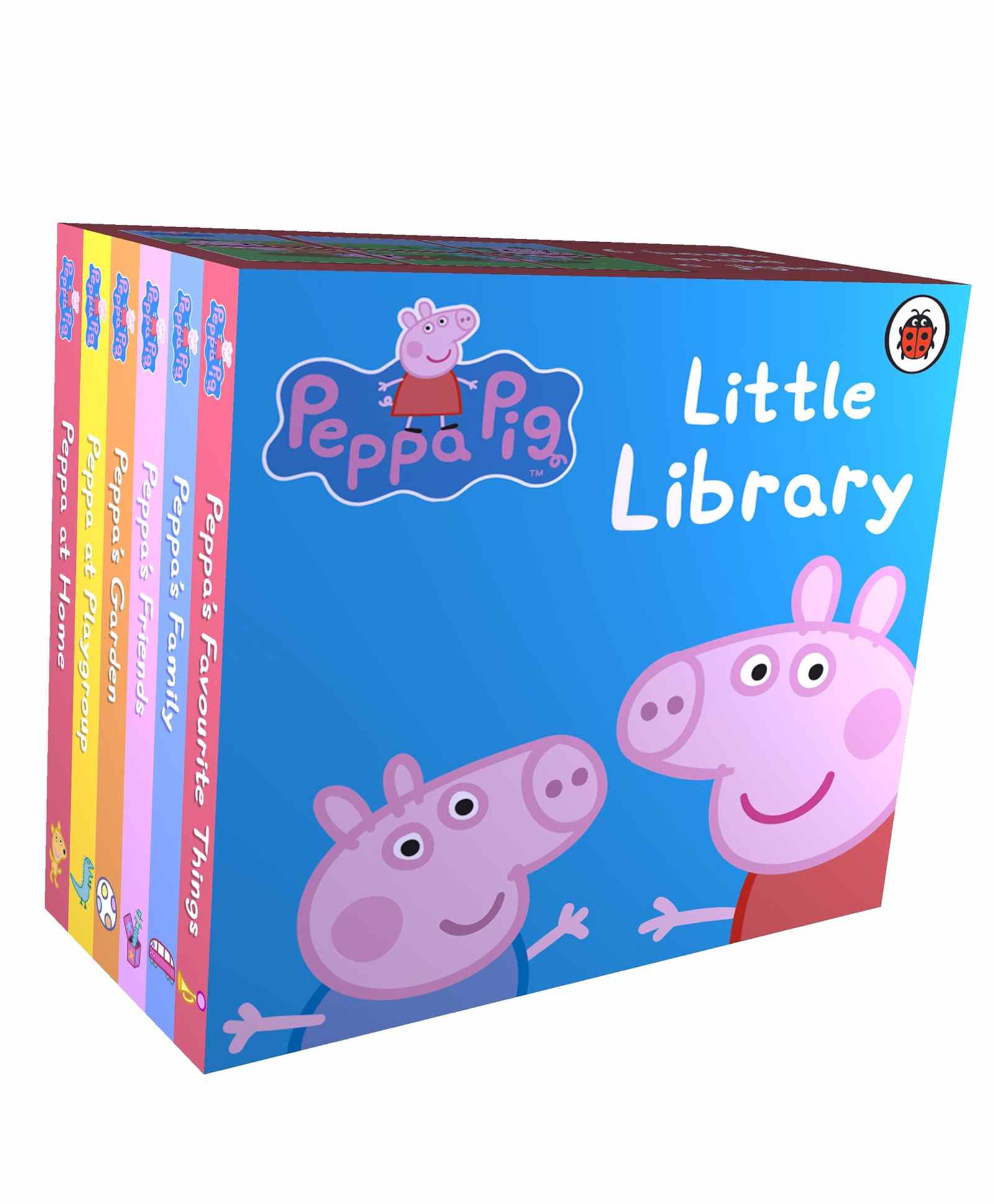 Penguin UK Peppa Pig Little Library Pack of 6 Books - English-image-3