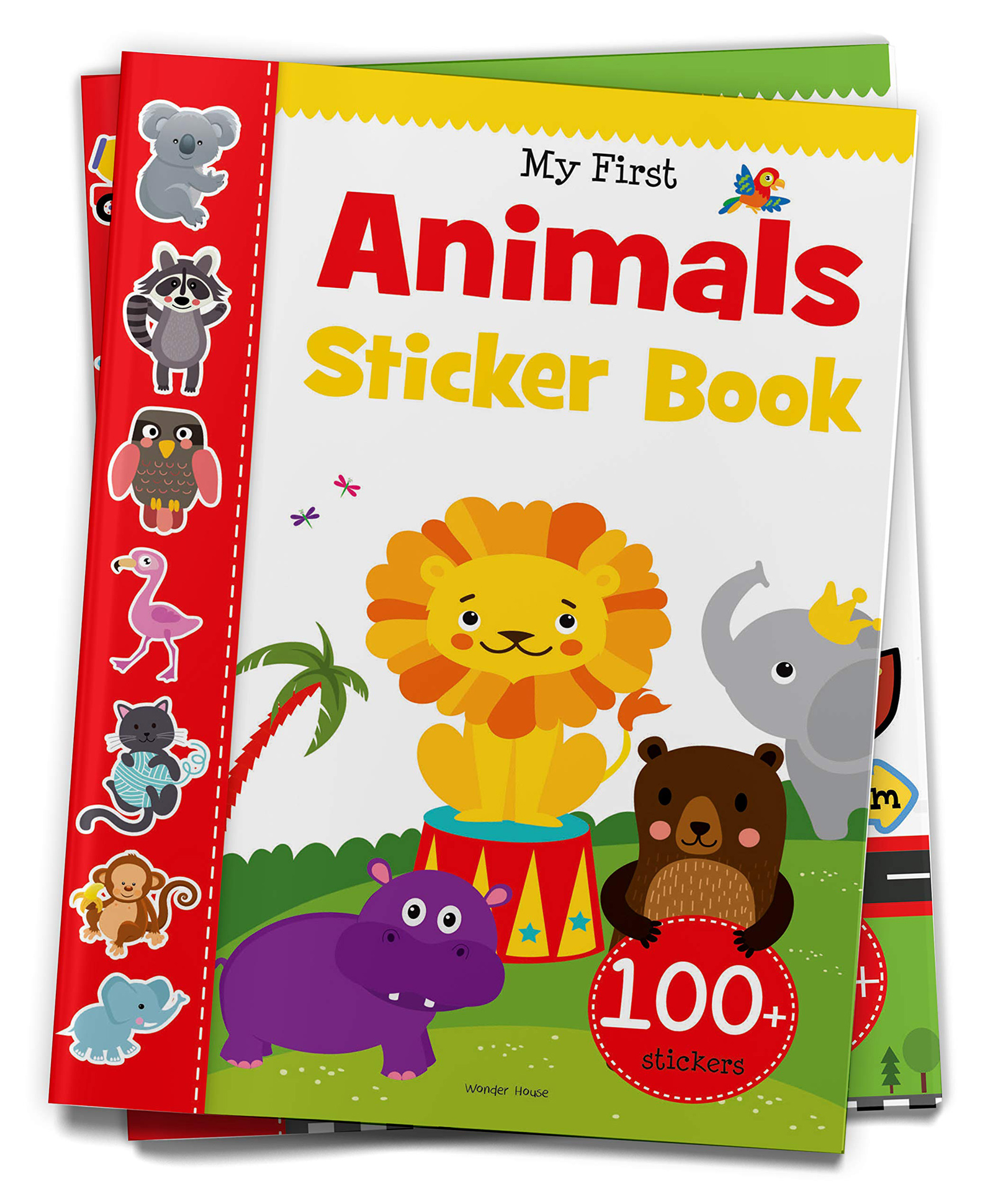My First Animal Sticker Book - English