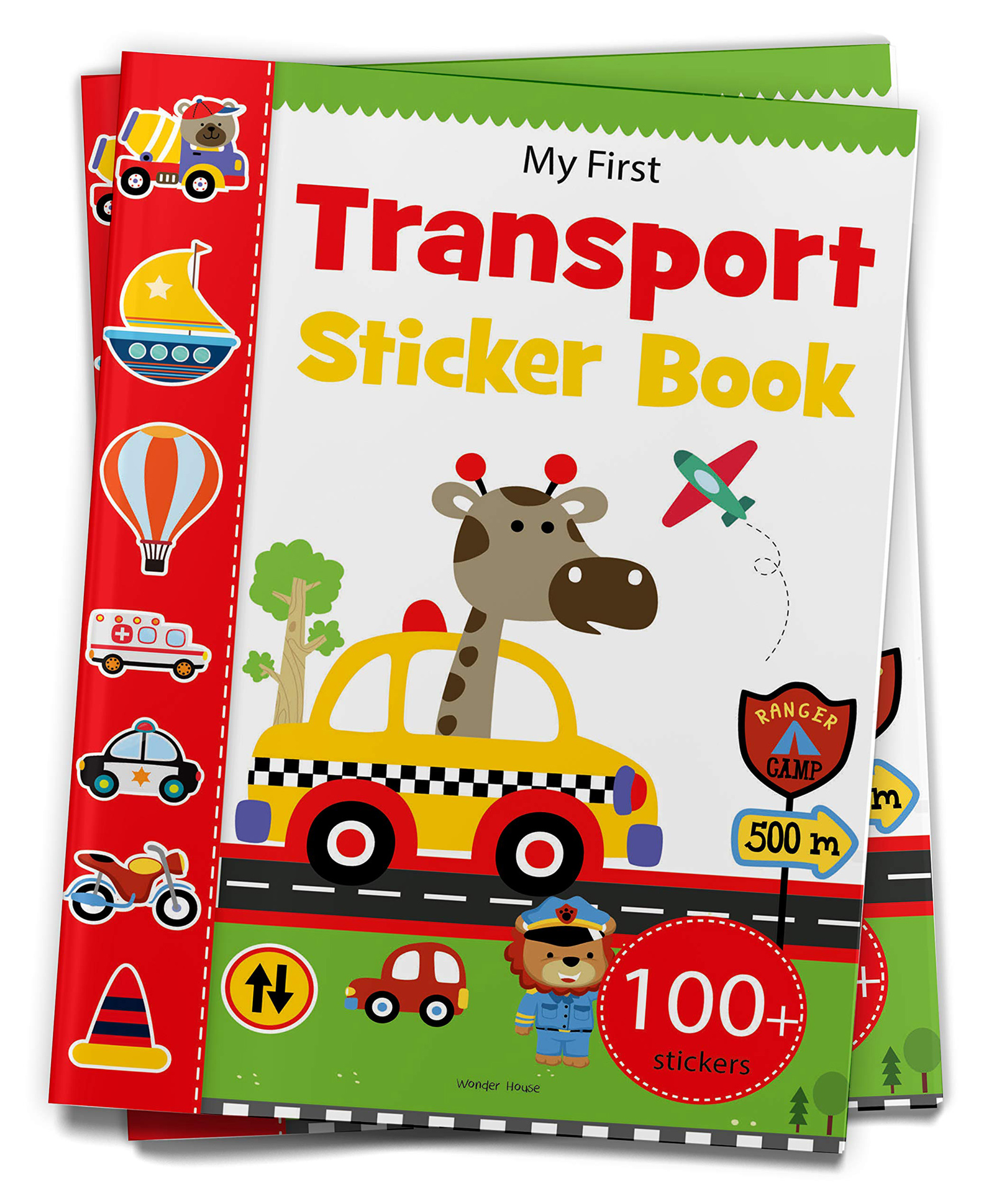 Wonder House Books My First Transport Sticker Book - English-picture-45