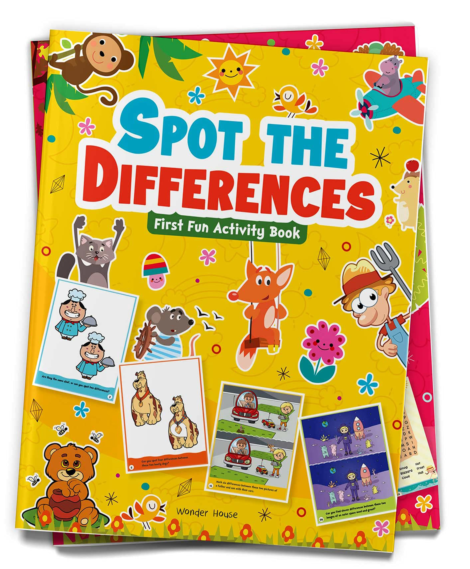 Wonder House Books Spot The Difference First Fun Activity - English-picture-22
