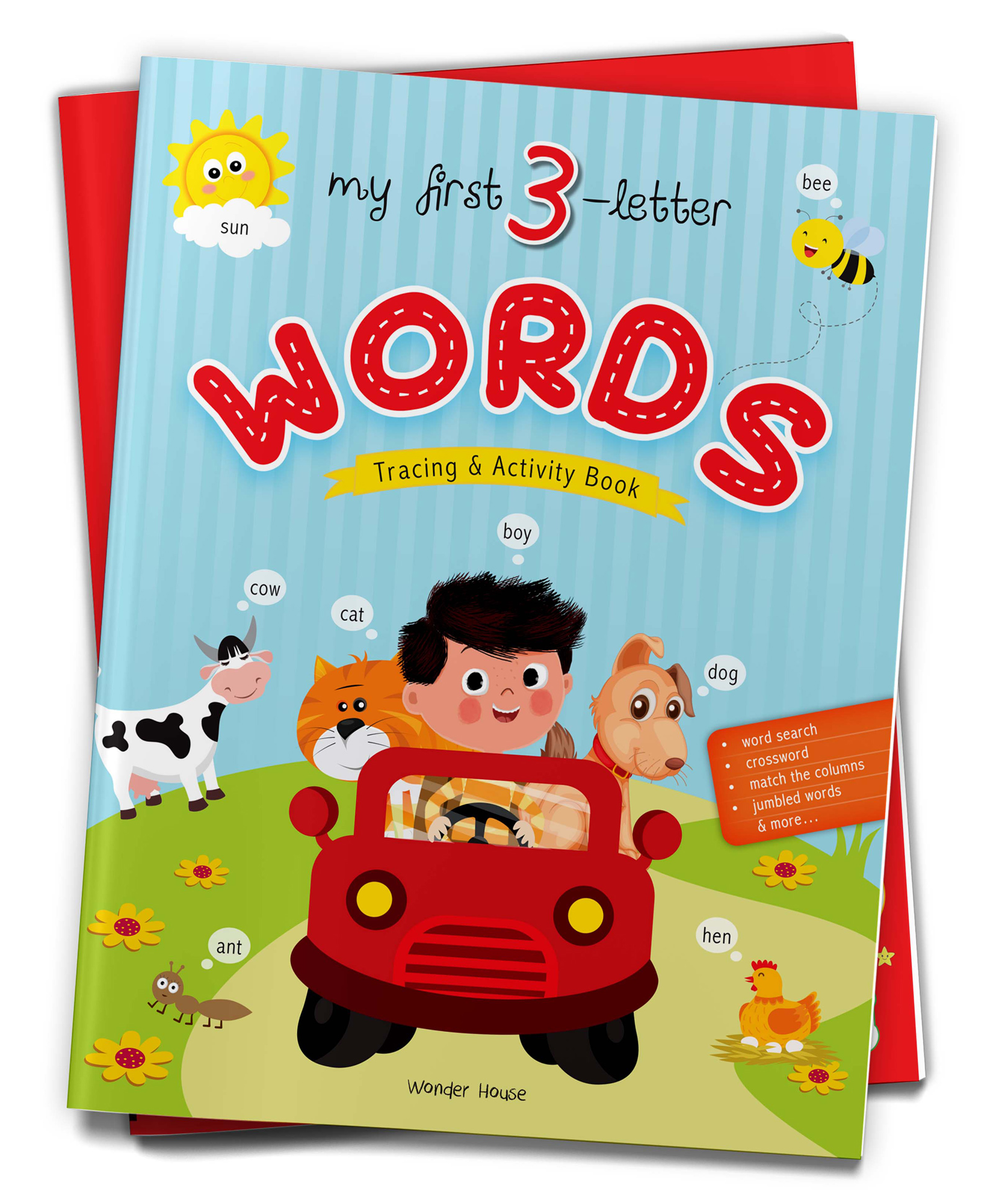 Wonder House Books My First 3 Letter Words - English-picture-26