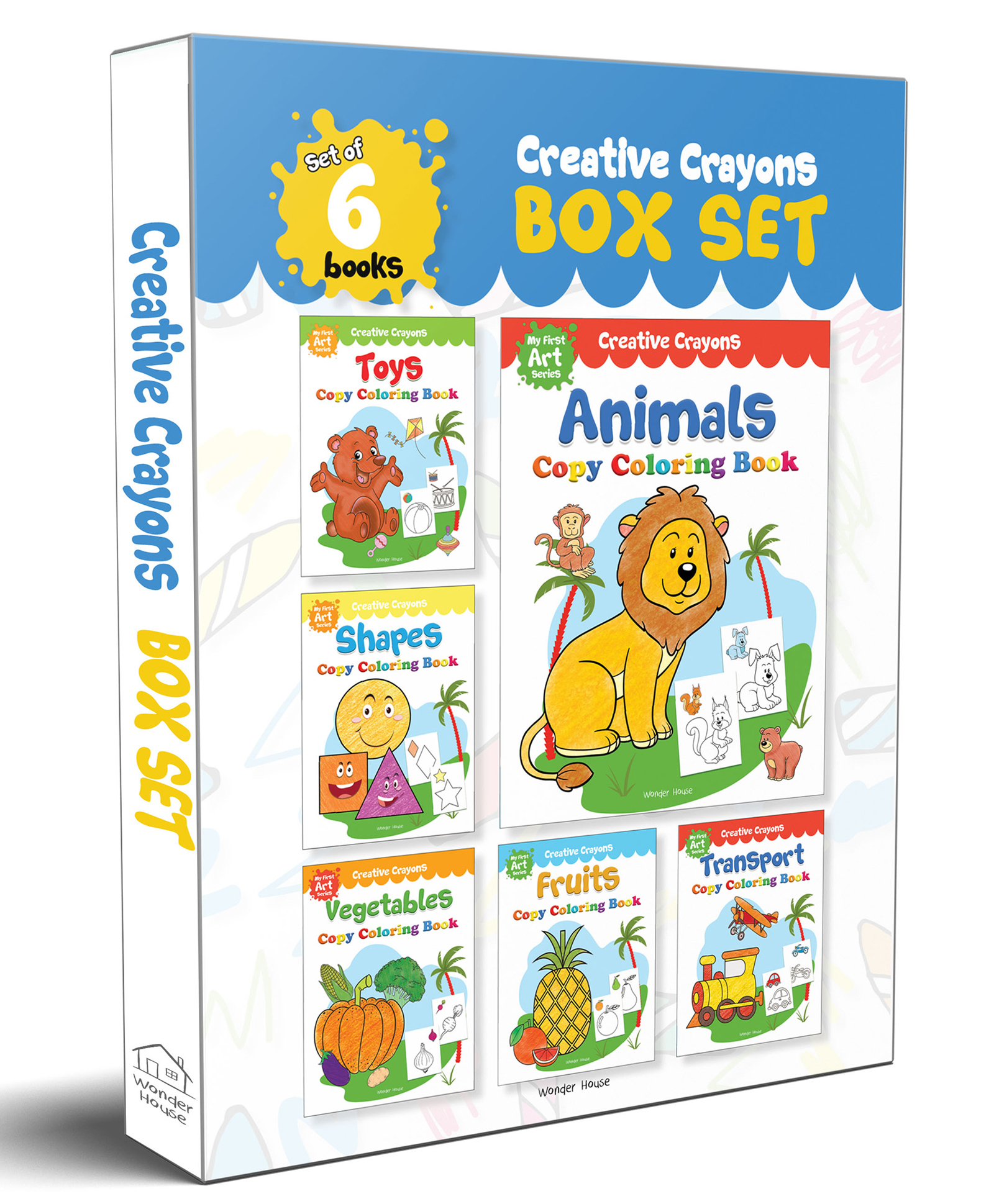 Wonder House Books Copy Colour Book Set of 6 - English-picture-17