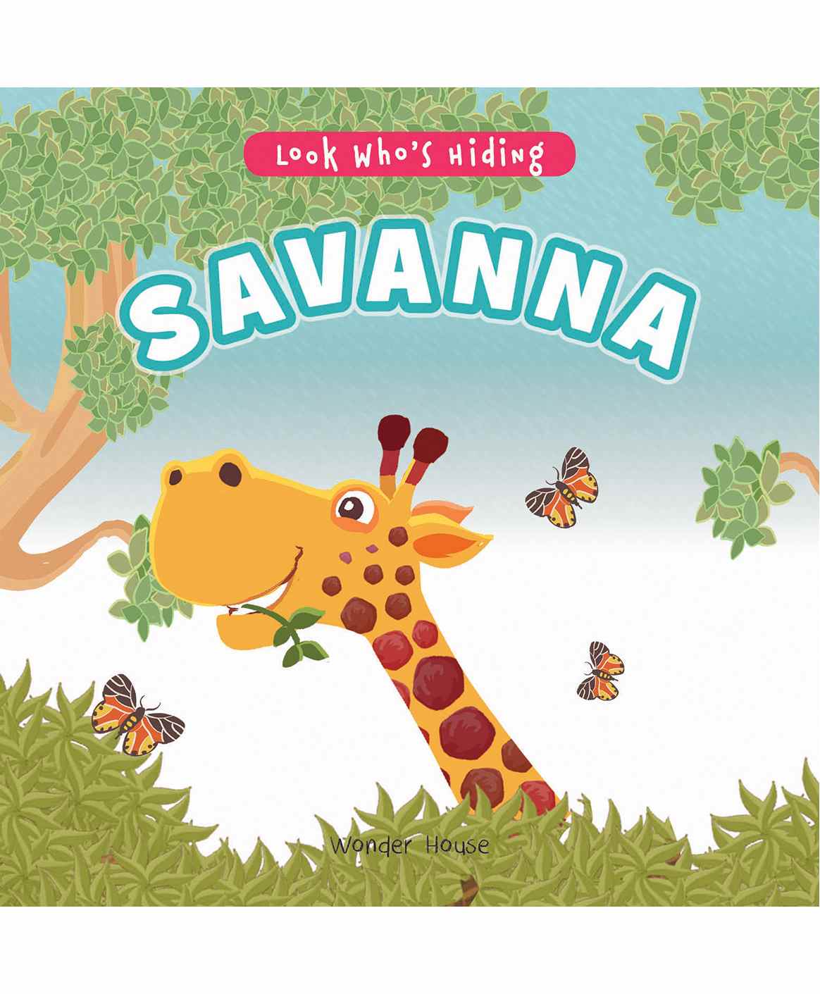 Wonder House Books Look Who's Hiding Savanna Book - English-picture-18
