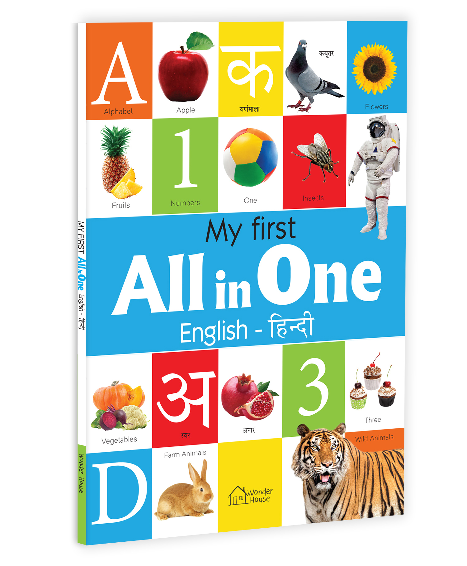 Wonder House Books My First All In One Pictures - Hindi and English-image-32