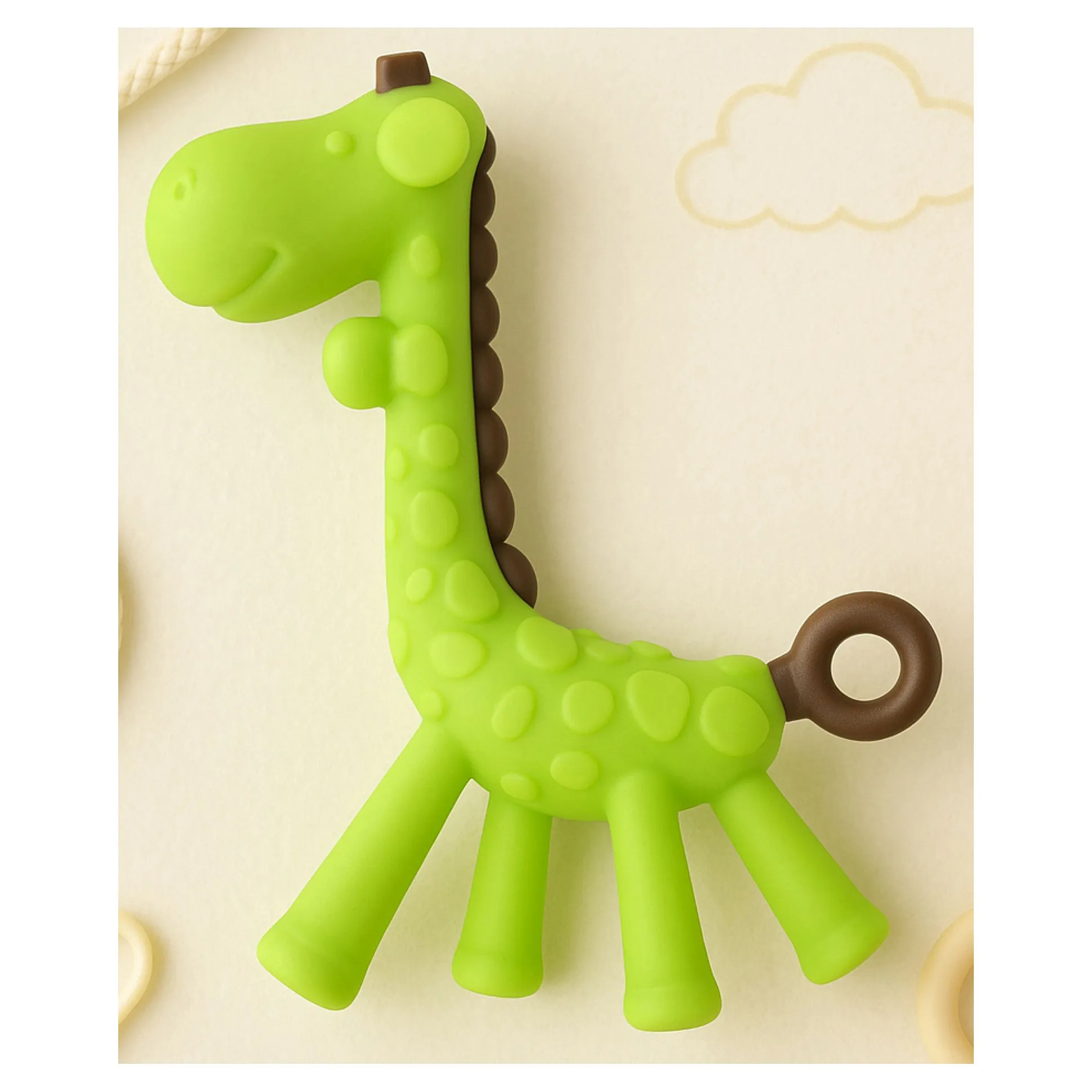 Pigeon Cooling Teether Giraffe Shape