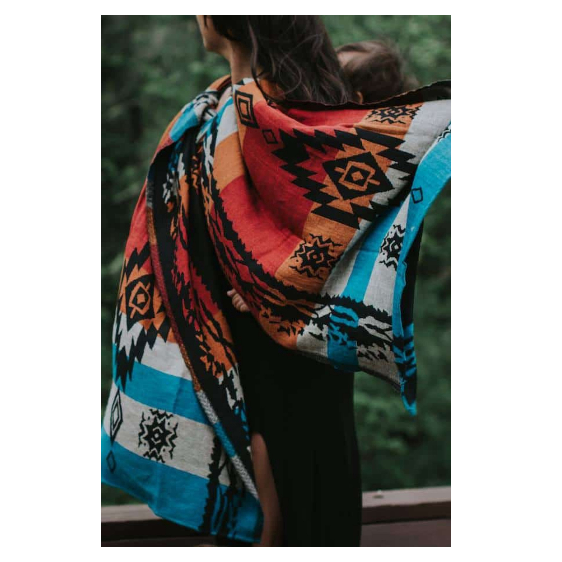 Almitra Tattva Kullu Collection Auronee Woven Baby Wrap Size 5 
