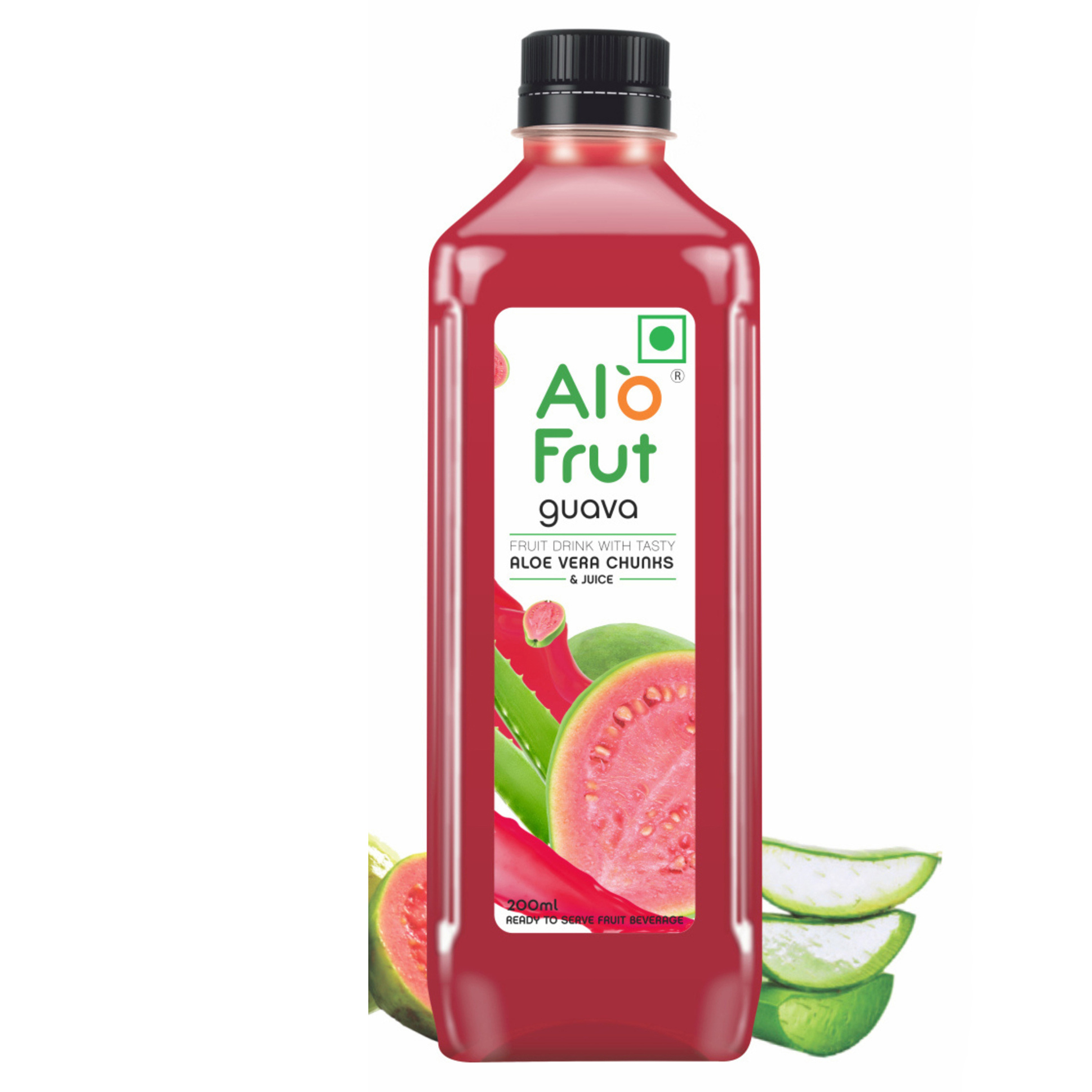AloFrut Guava Fruit Drink with Tasty Aloevera Chunks & Juice - 200ml each  Pack of 48 Online in India, Buy at Best Price from FirstCry.com - 17909881