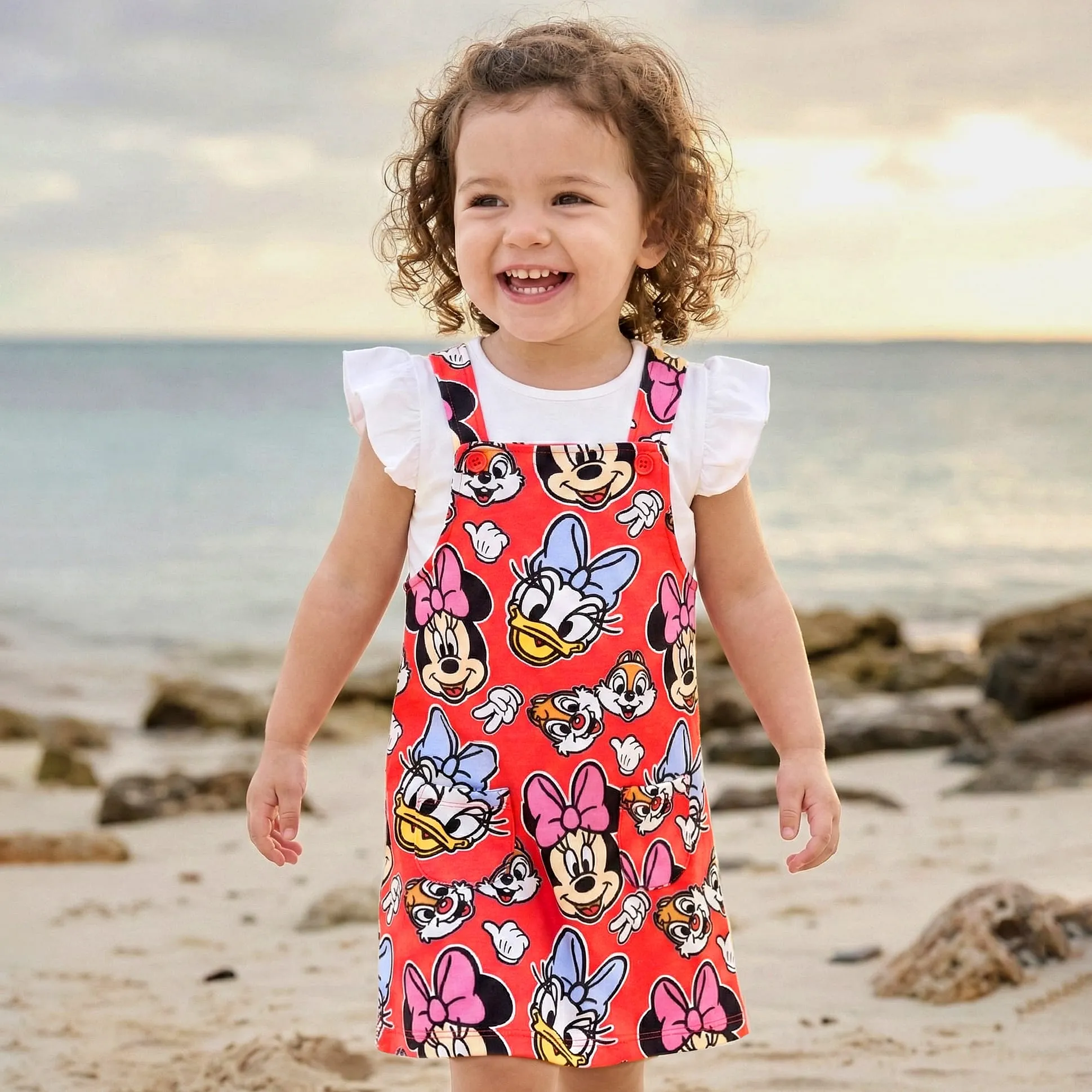 minnie mouse jersey dress Disney Mickey Mouse & Minnie Mouse Match Twirl Dress