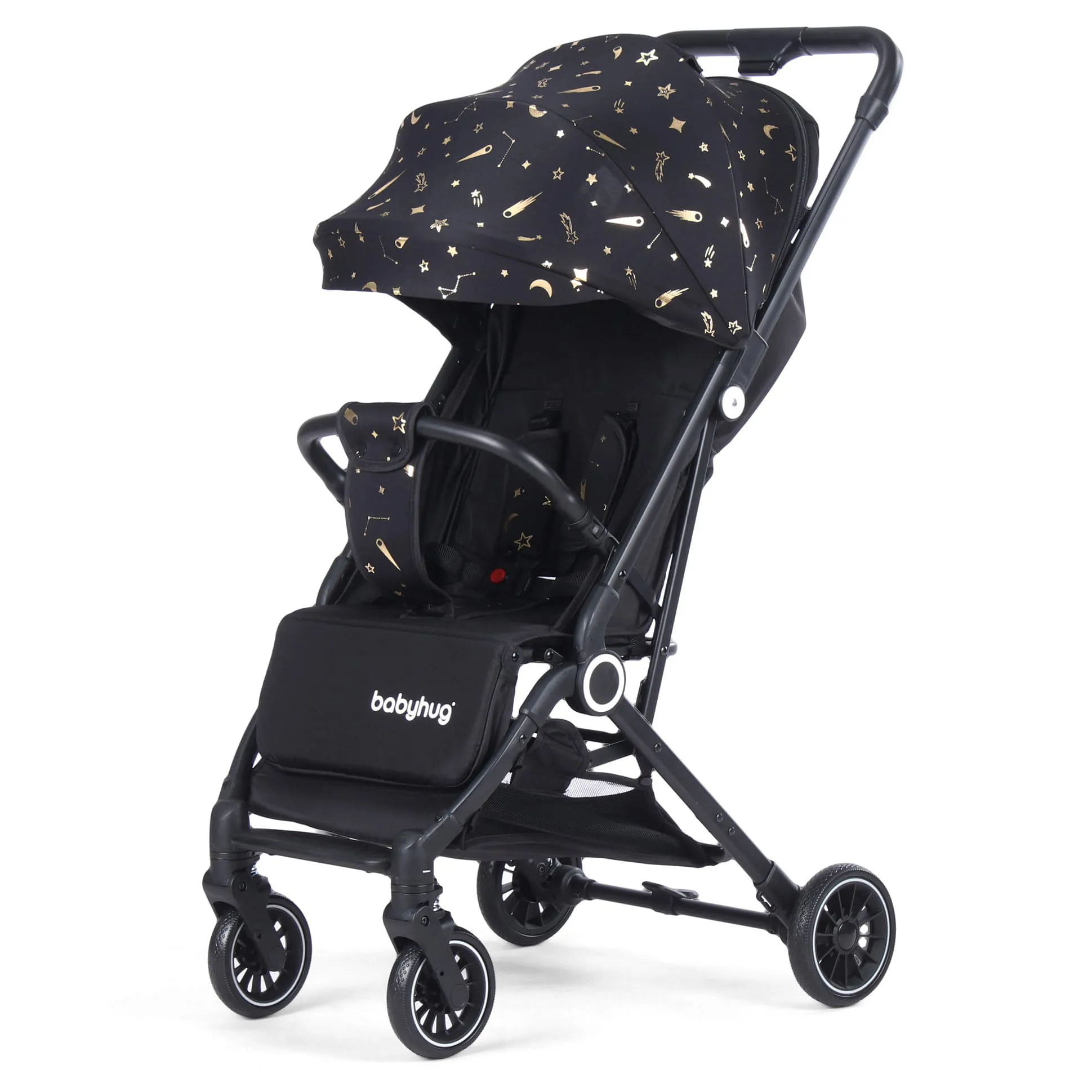 Babyhug Portable Baby Stroller with One-hand Z Compact Fold