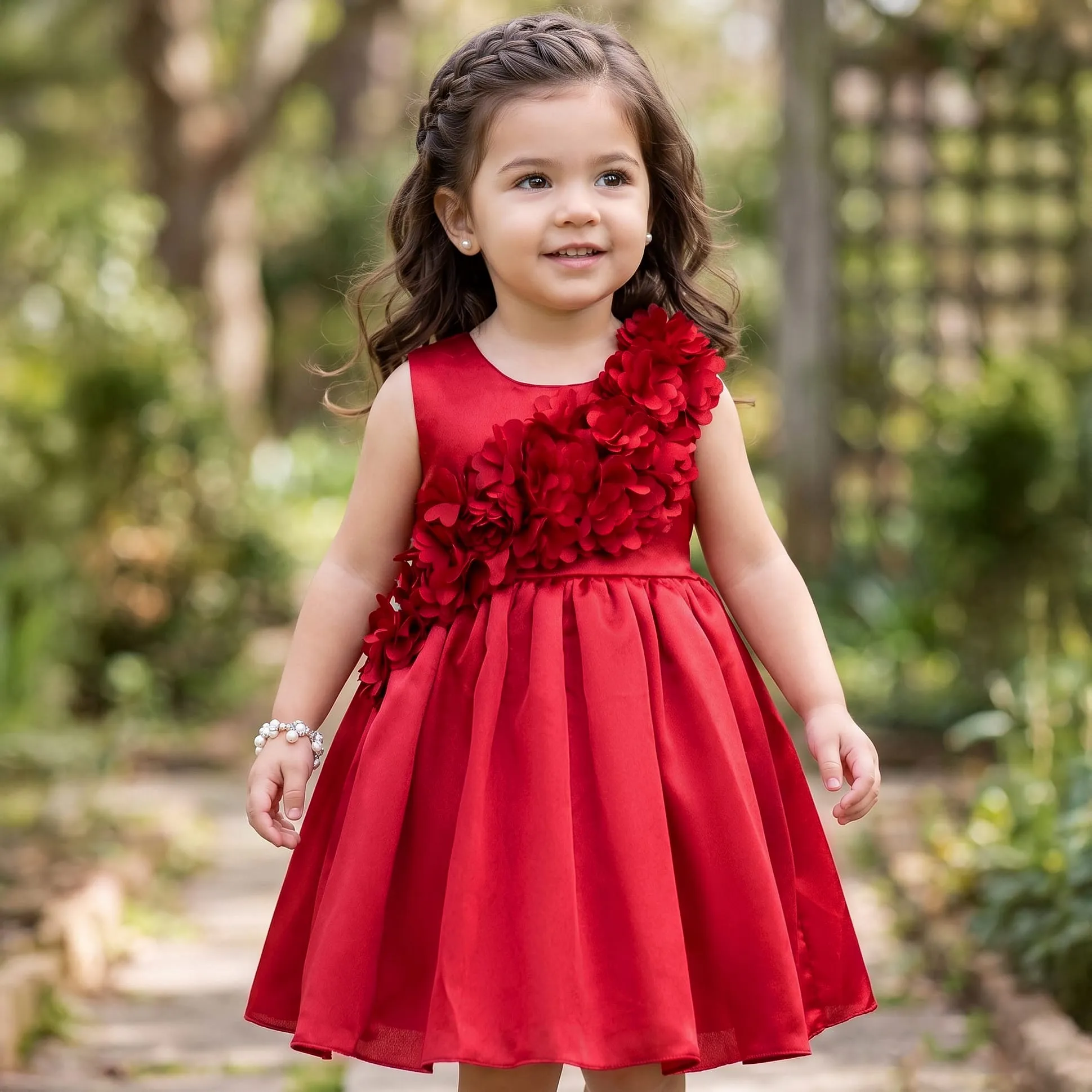 christmas dress RED W FITTED WAIST – Czarina USA Dress Casual Midi By icon:ethically-made Crafted from the finest Style:01618