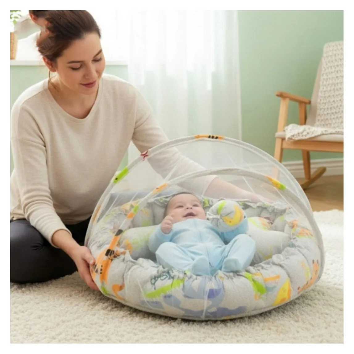 mosquito net new cot mattress for second baby
