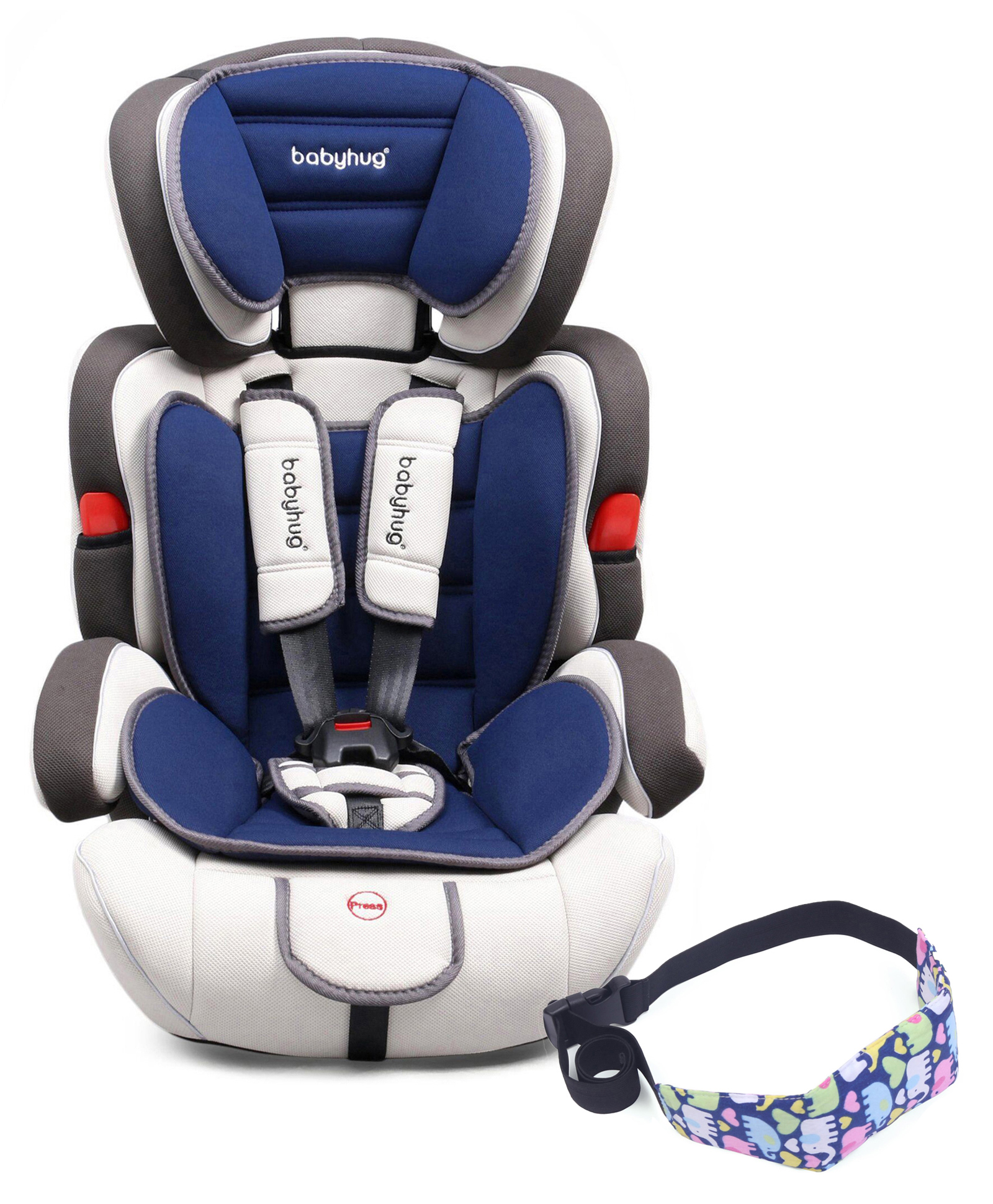 fab n funky Babyhug Safe Journey Forward Facing Car Seat - Blue-picture-14