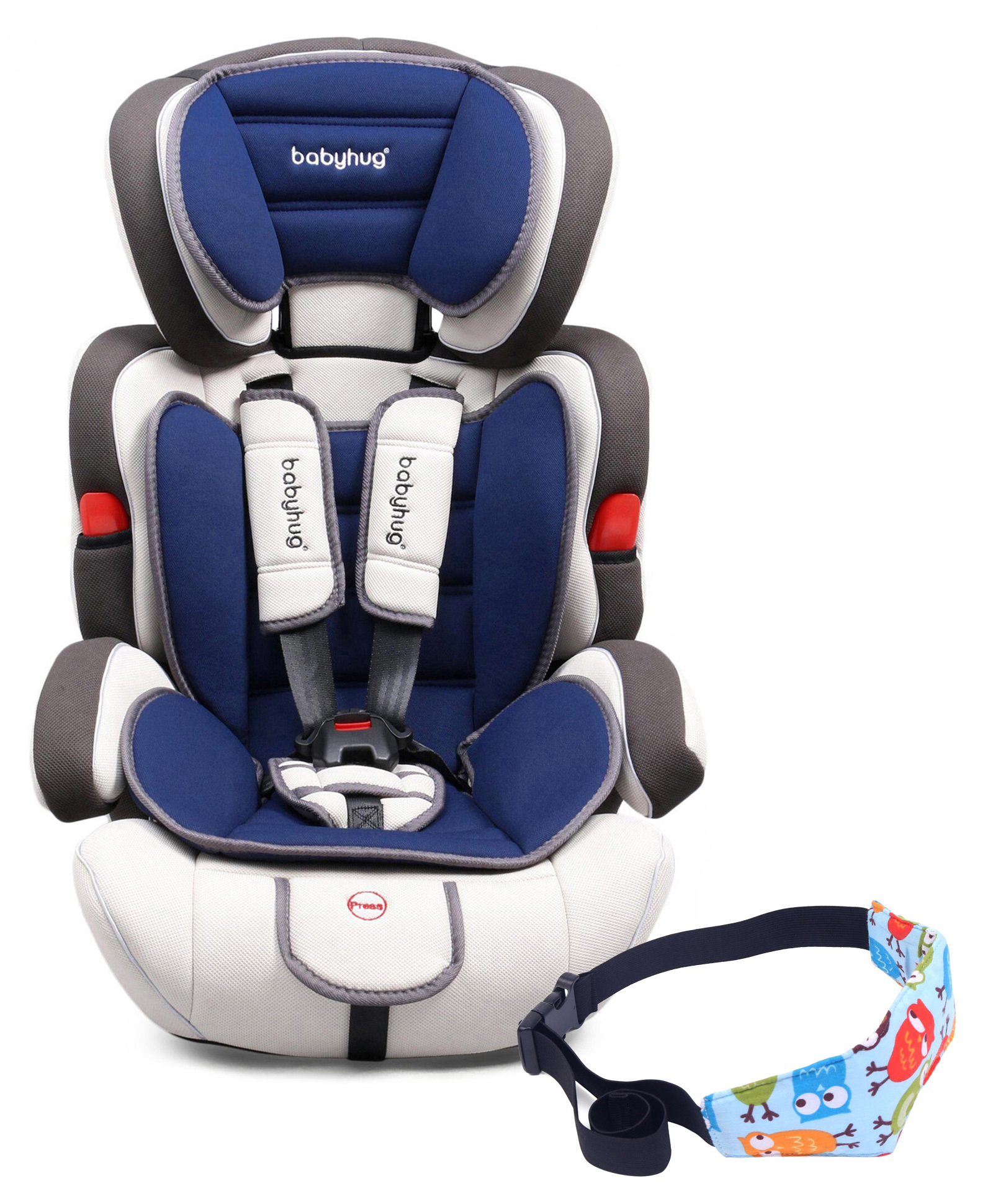 fab n funky Babyhug Safe Journey Forward Facing Car Seat - Blue-picture-22