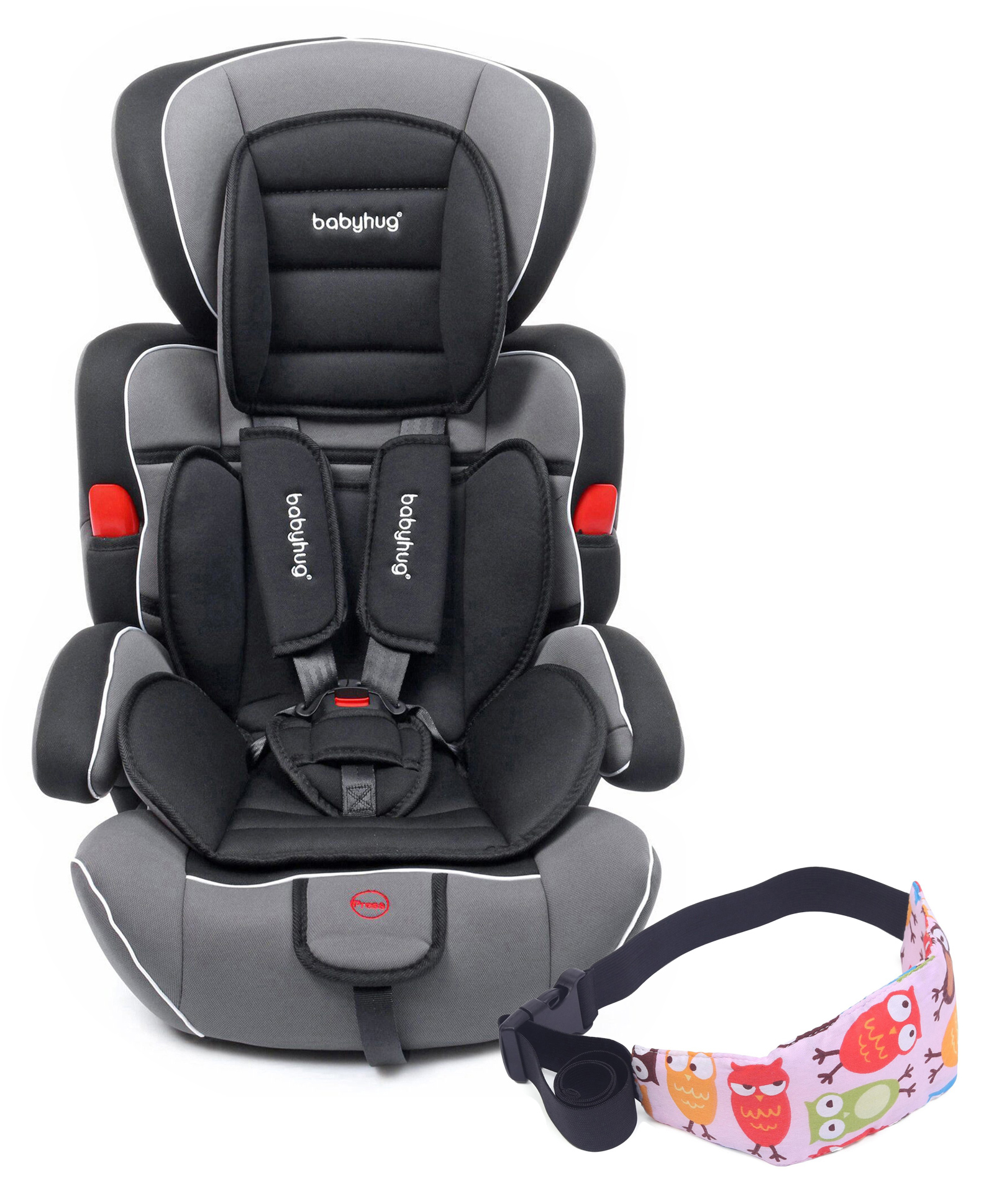 fab n funky Babyhug Safe Journey Forward Facing Car Seat - Black-picture-17