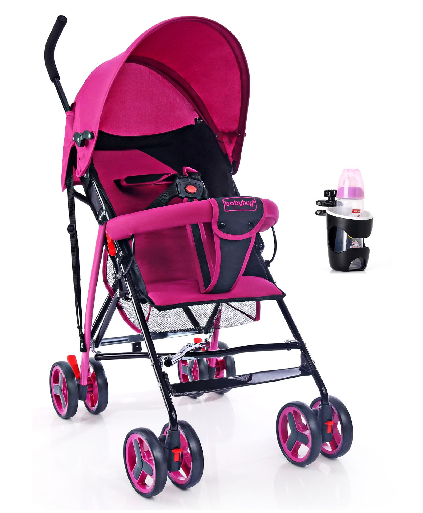 Buy Babyhug Agile Baby Light Weight Stroller Buggy With Umbrella Fold