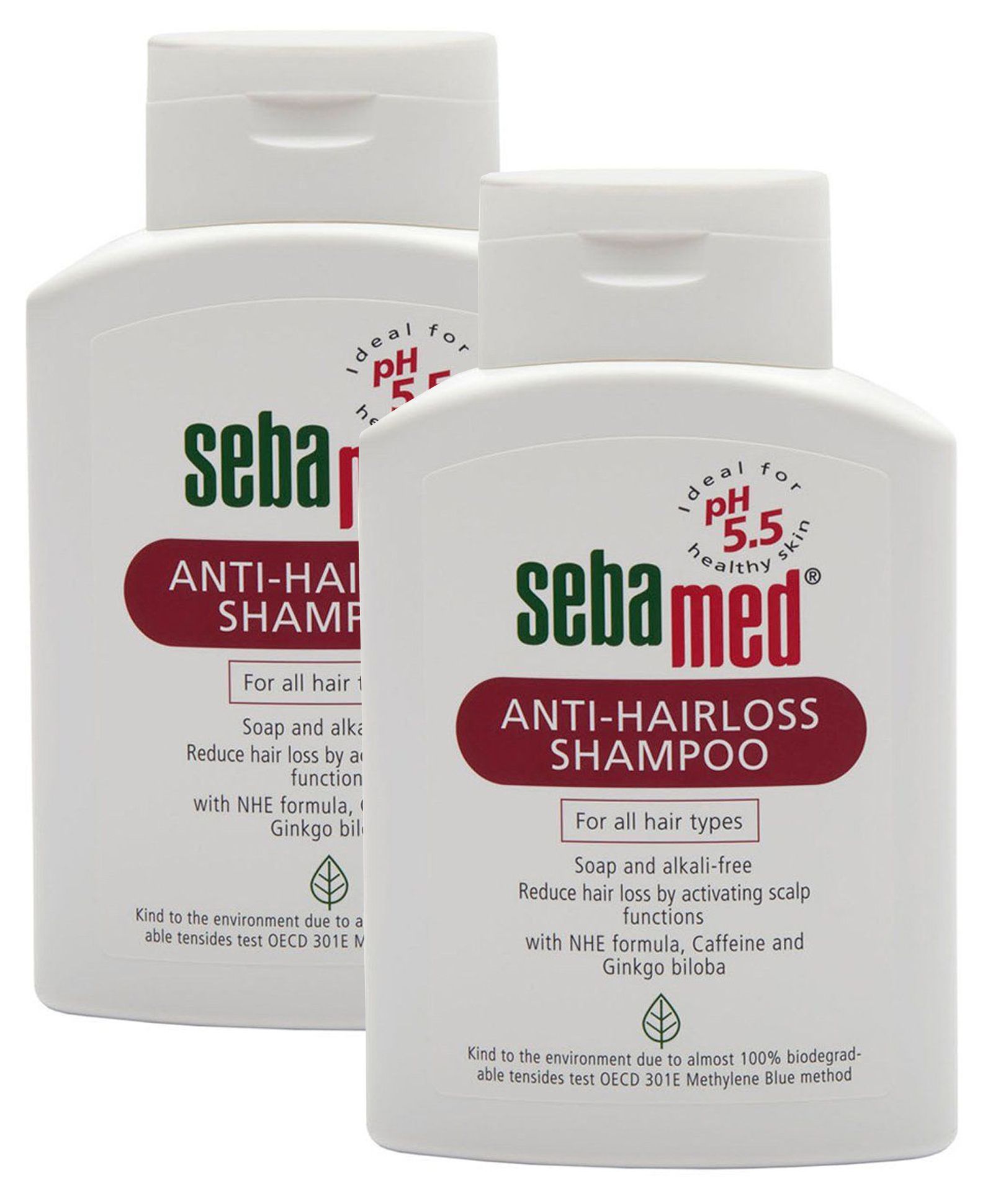 Sebamed Anti-Hairloss Shampoo - 200 ml (Pack of 2)