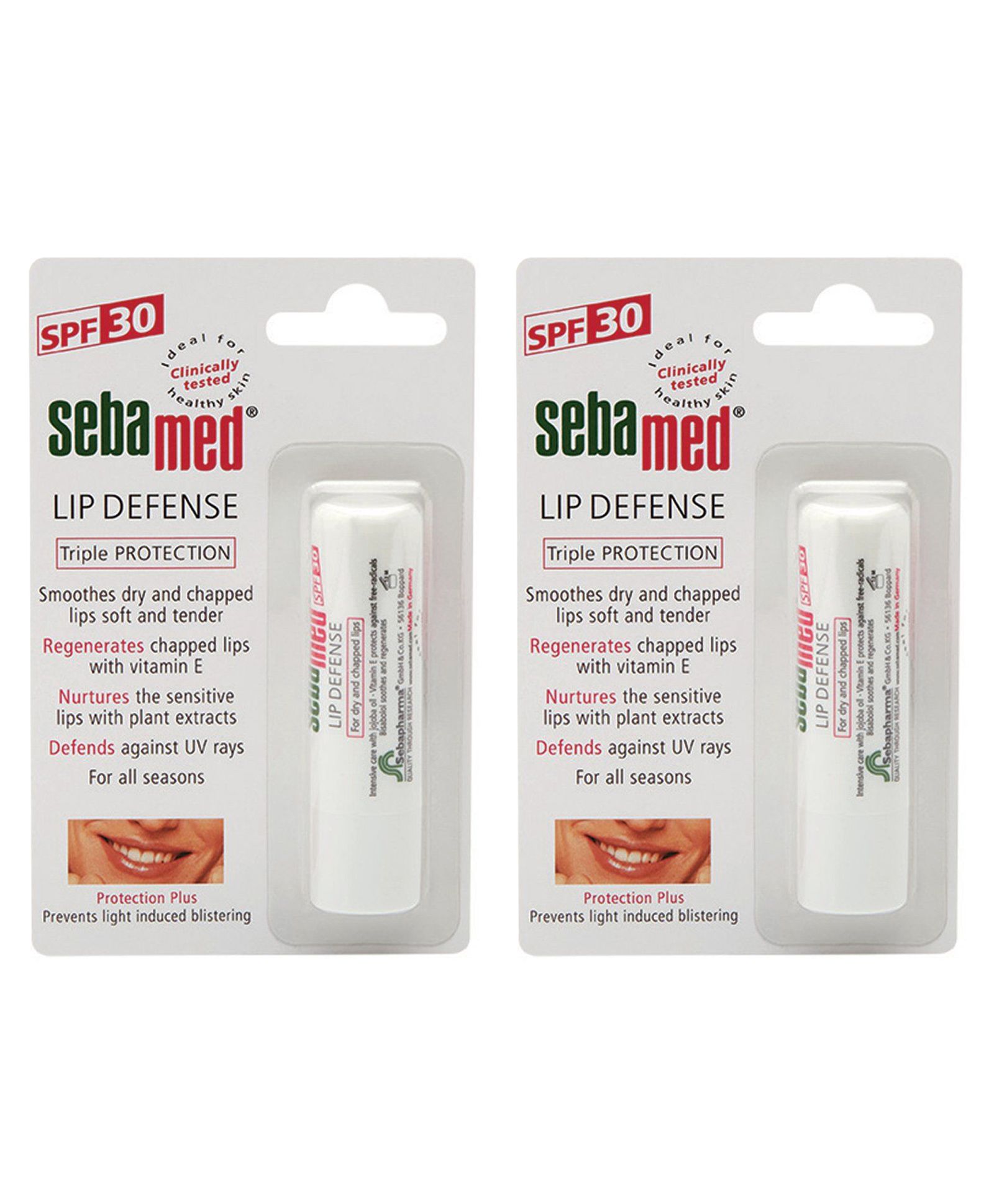 Sebamed Defense Lip Care - 48 gm (Pack of 2)