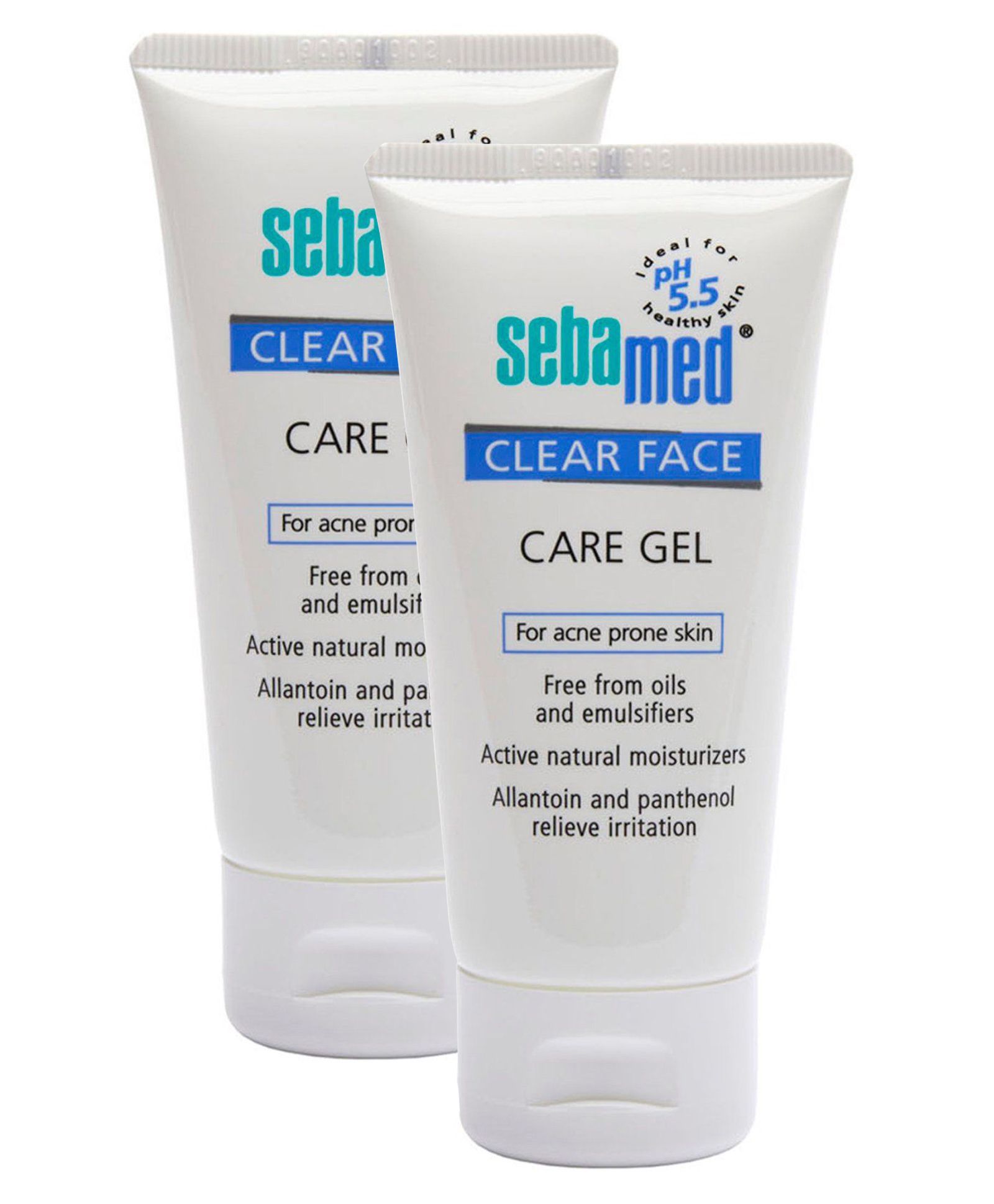 Sebamed Clear Face Care Gel - 50 ml (Pack of 2)