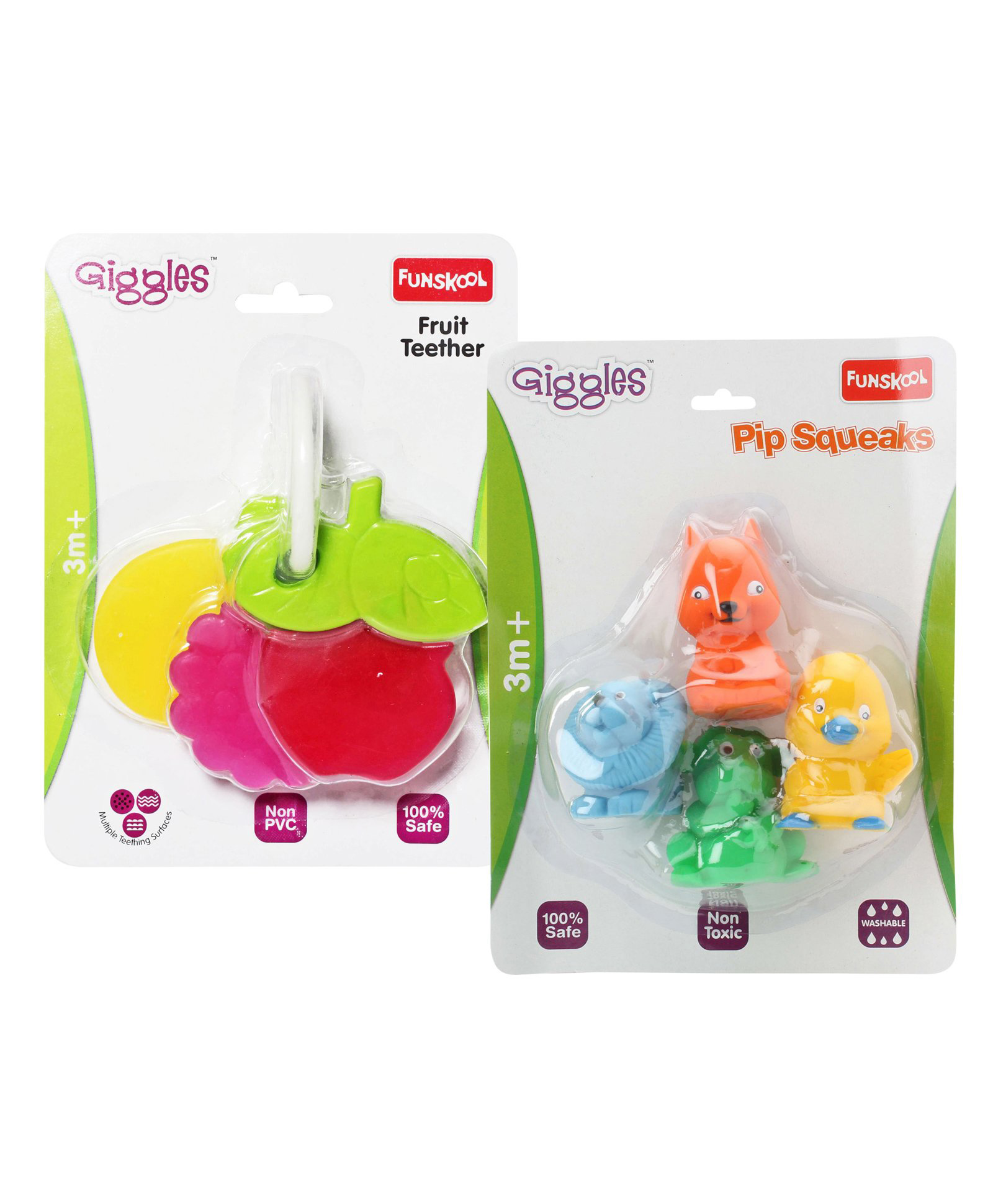 Giggles Four Types Of Giggles Pip Squeaks - Multicolor image 1