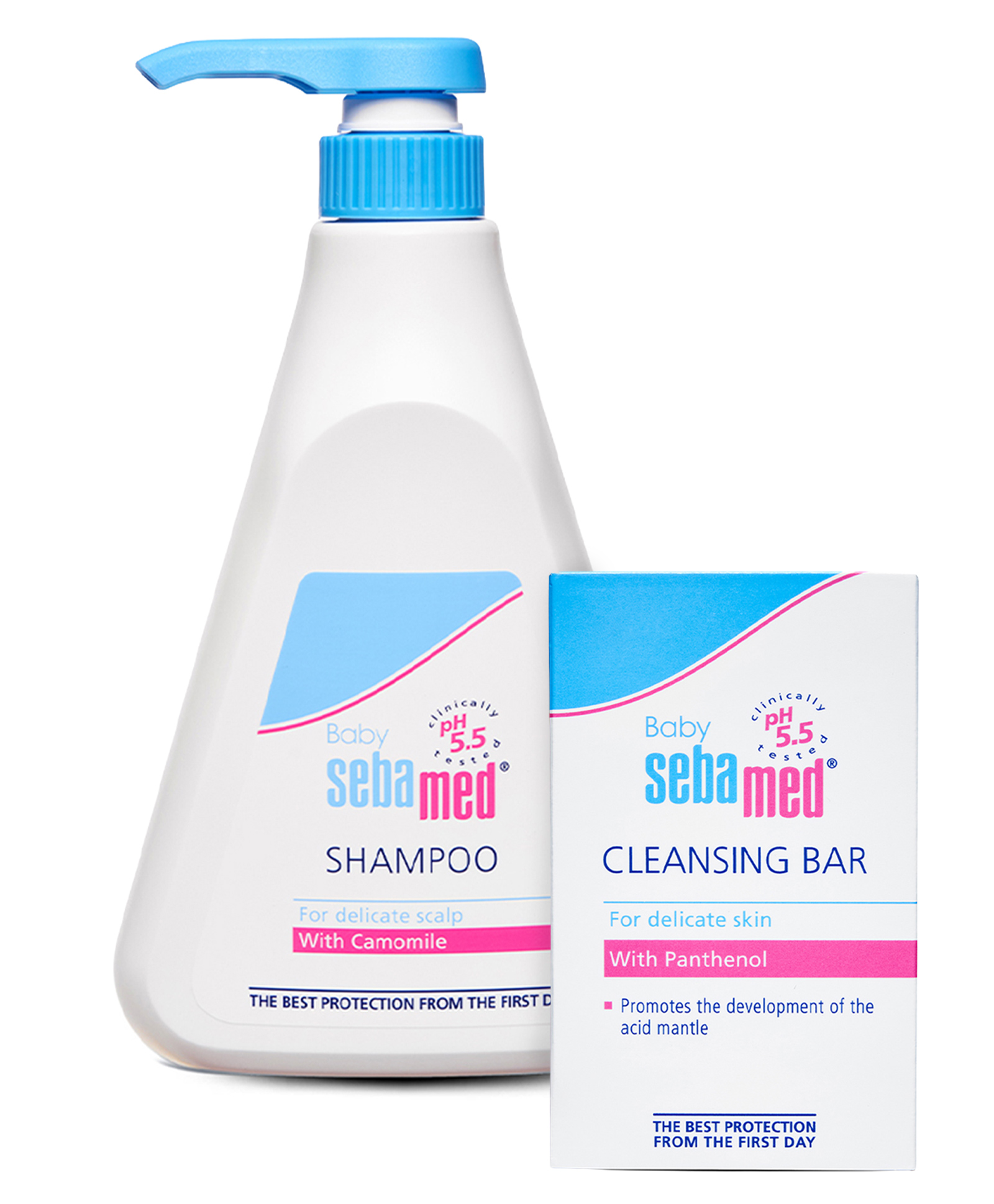 Sebamed Childrens Shampoo - 500 ml & Baby Cleansing Bar - 150 gm (Packaging May Vary)-picture-37