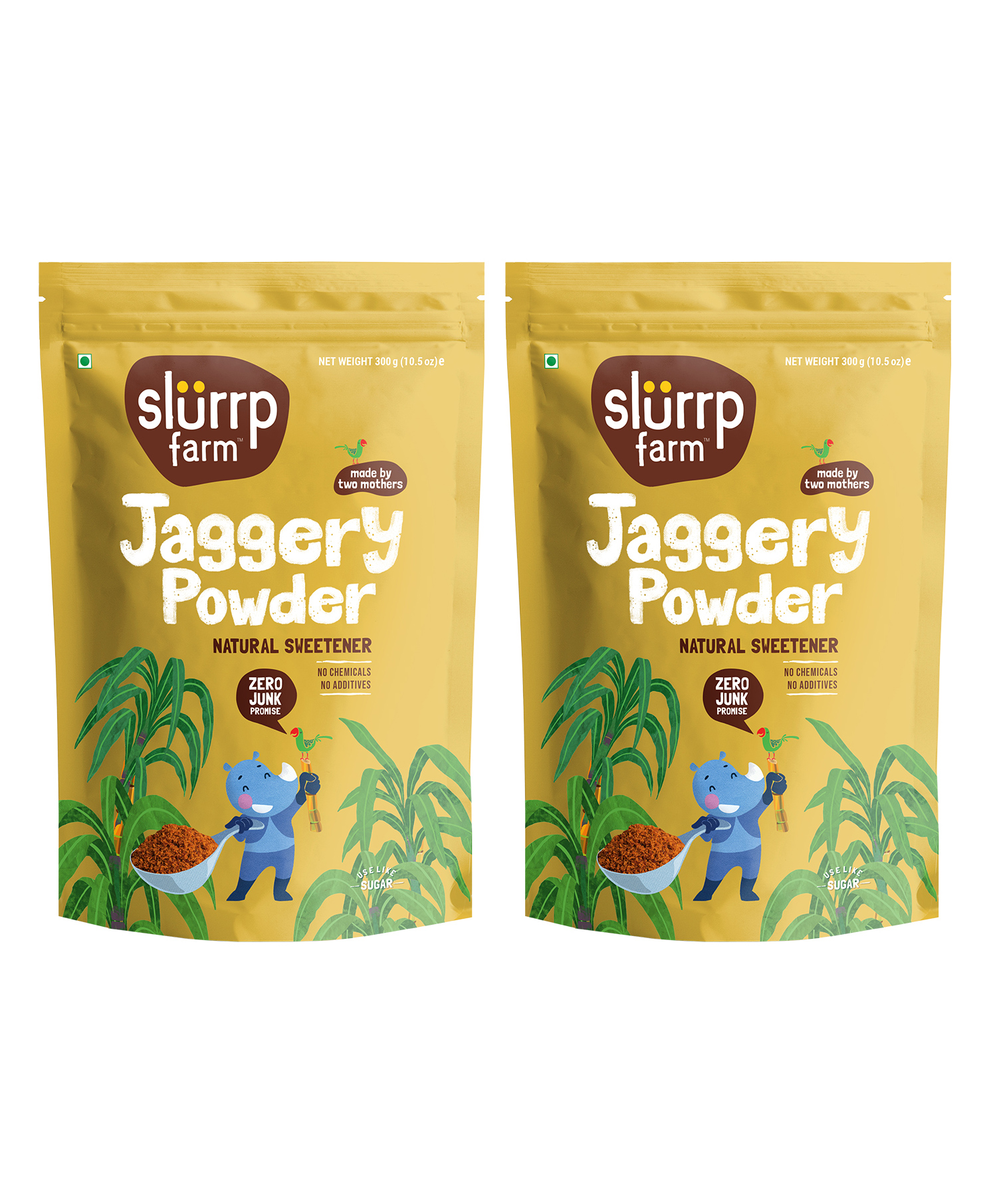 Slurrp Farm Jaggery Powder - 300 gm- Pack of 2-image-32