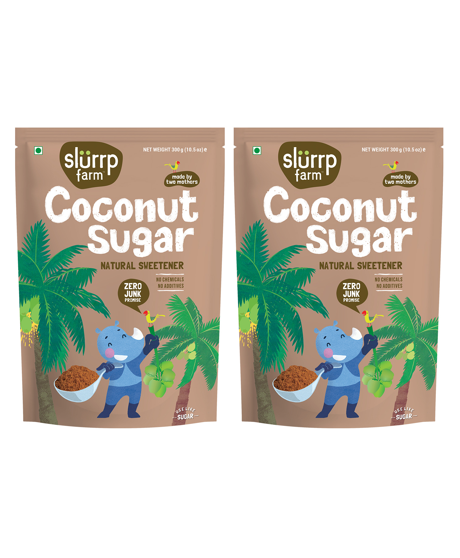 Slurrp Farm Coconut Sugar - 300 gm- Pack of 2-image-33