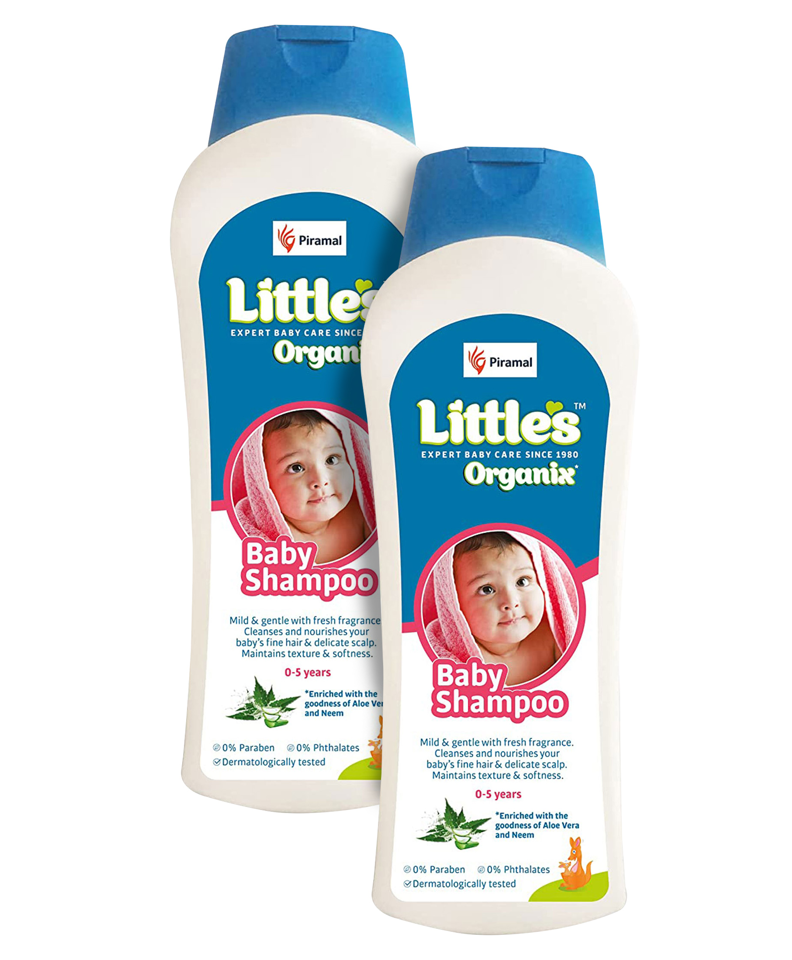 Little's Organix Baby Shampoo - 400 ml (Pack of 2)-image-25