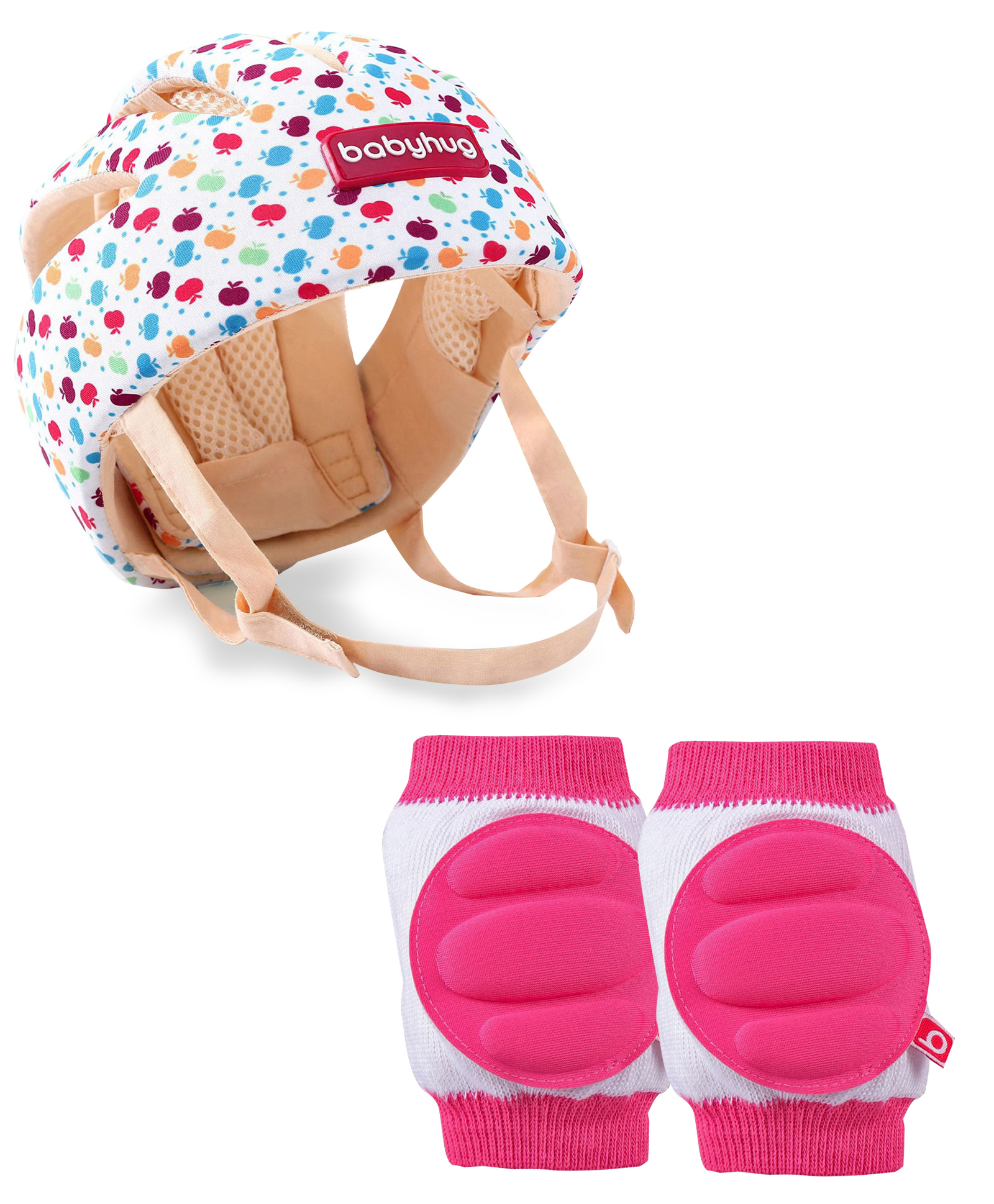 Babyhug Helmet & Elbow Knee Pad Combo-image-3