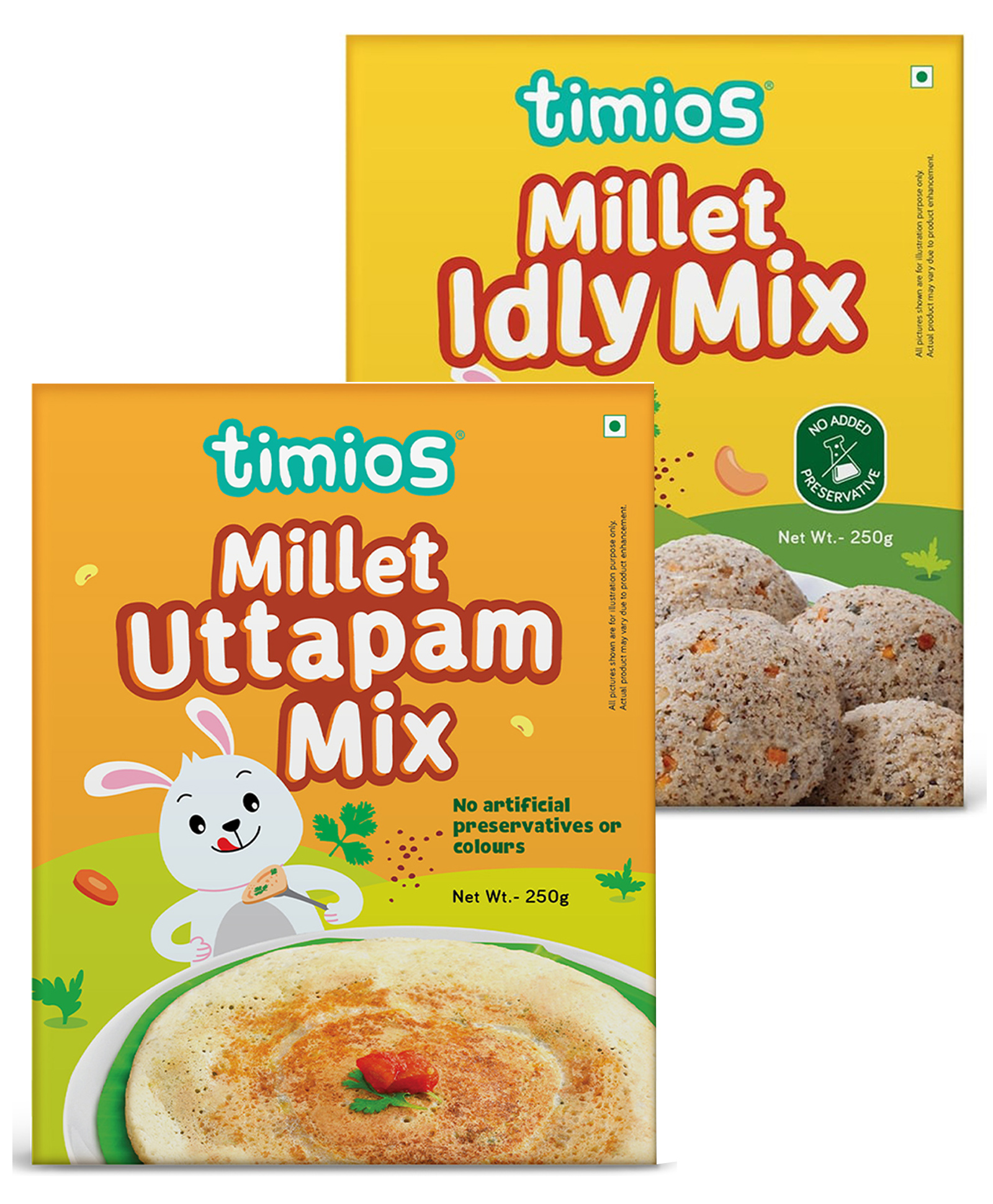 timios Instant Millet Uttapam Mix - 250 g and timios Instant Millet Idly Mix - 250 g-image-10