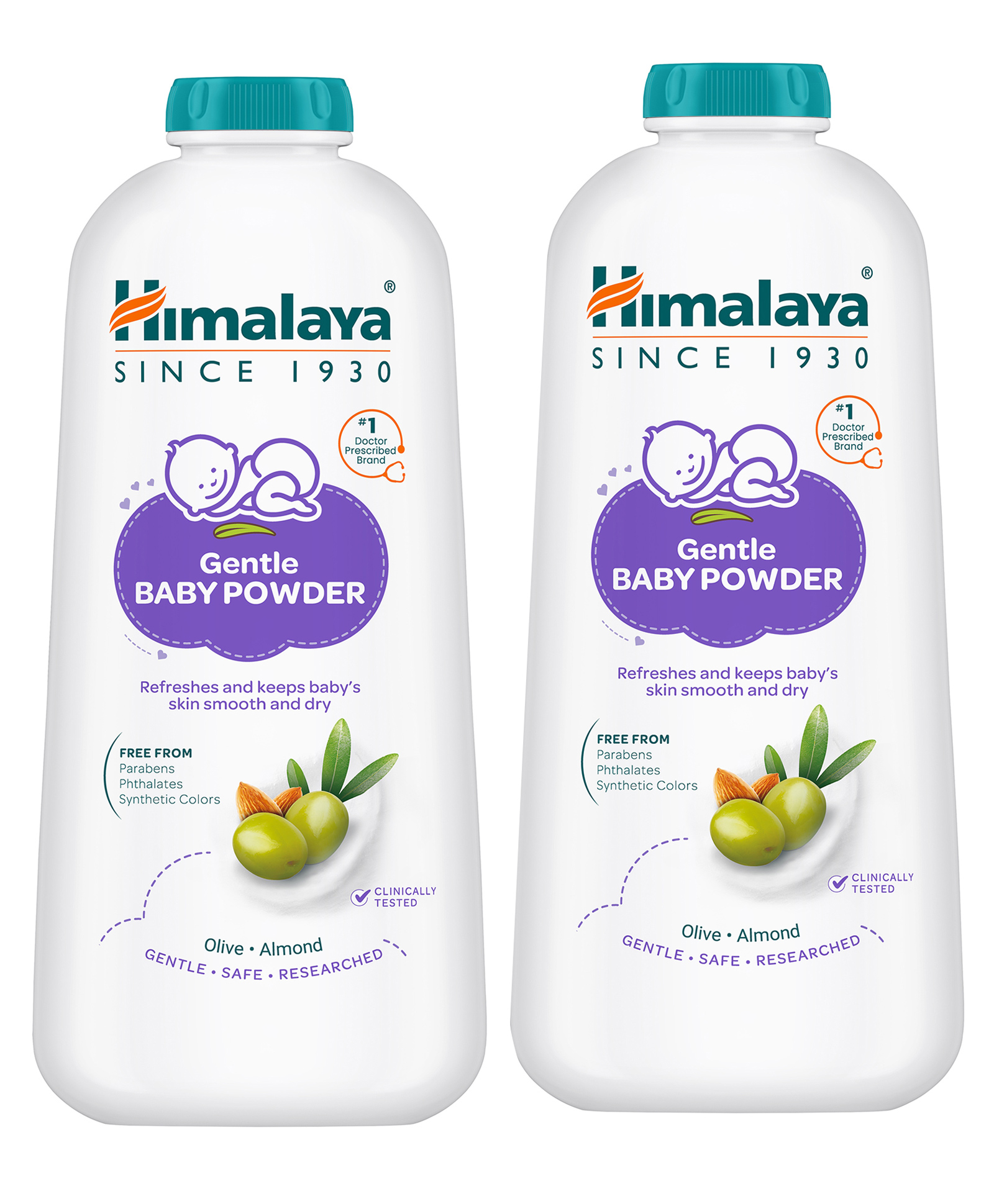 himalaya babycare Himalaya Baby Powder 400g (Pack of 2)-picture-21