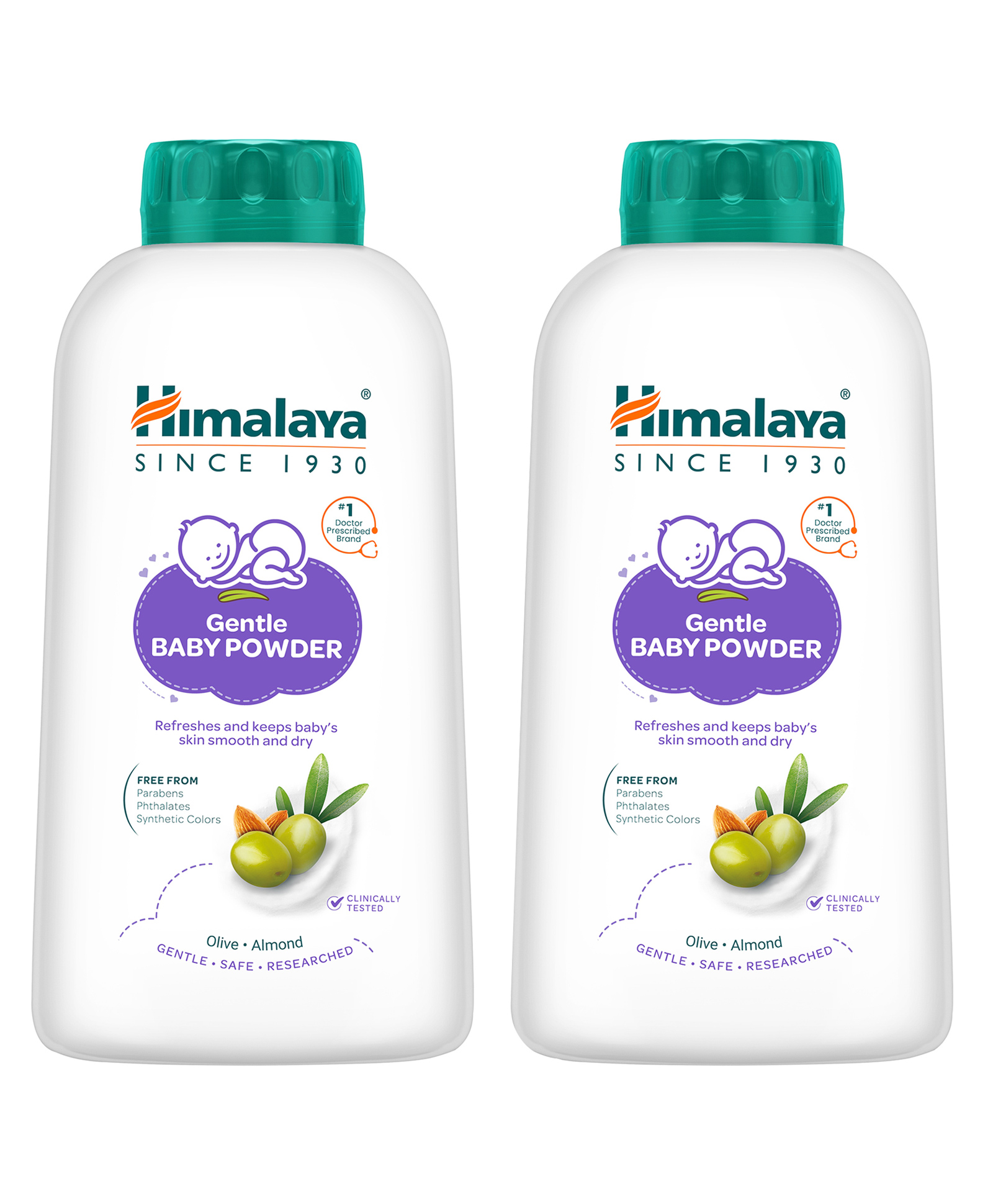 himalaya babycare Himalaya Baby Powder 700g (Pack of 2)-picture-18
