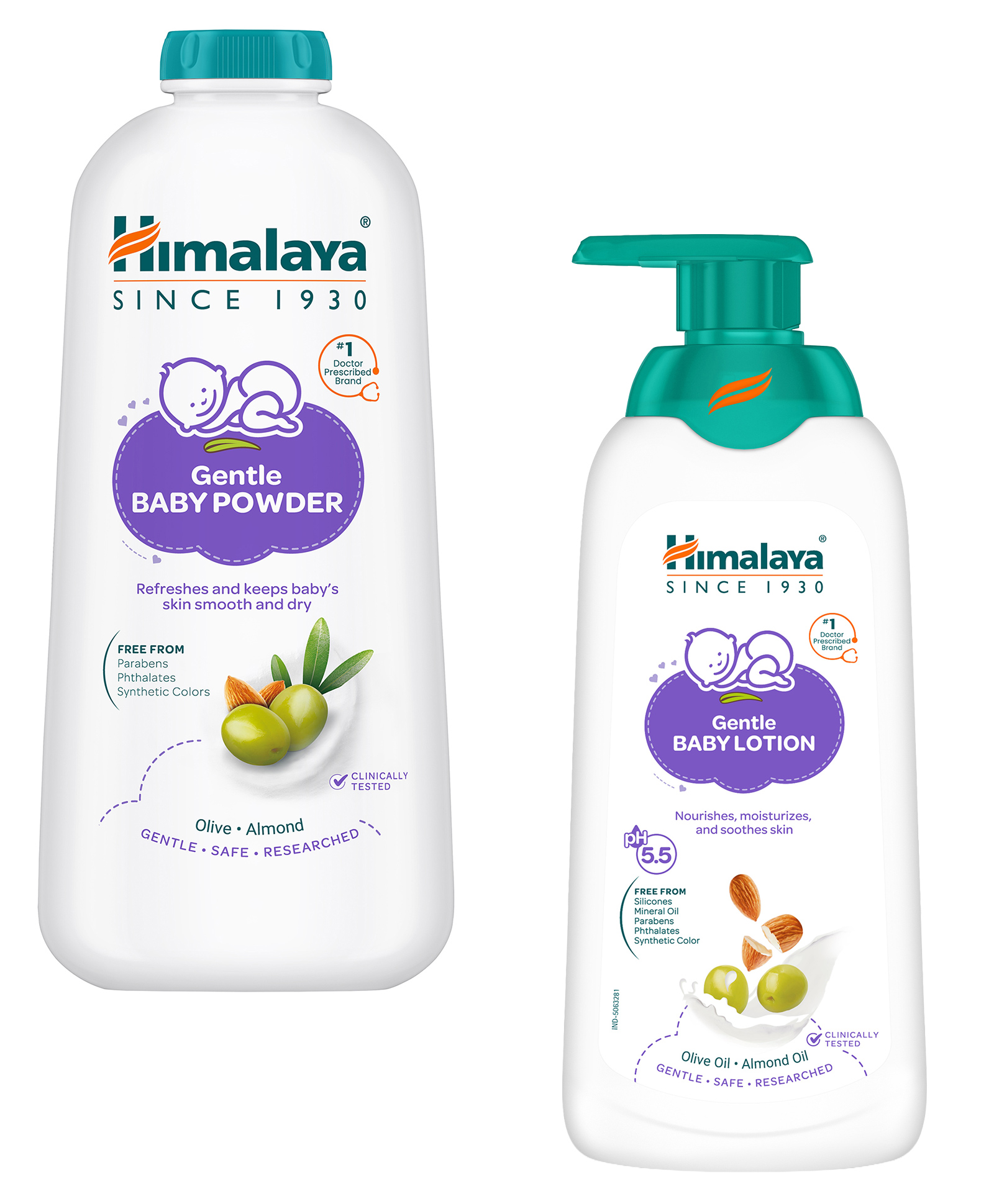 himalaya babycare Himalaya Gentle Baby Lotion 400ml And Powder 400g-picture-31