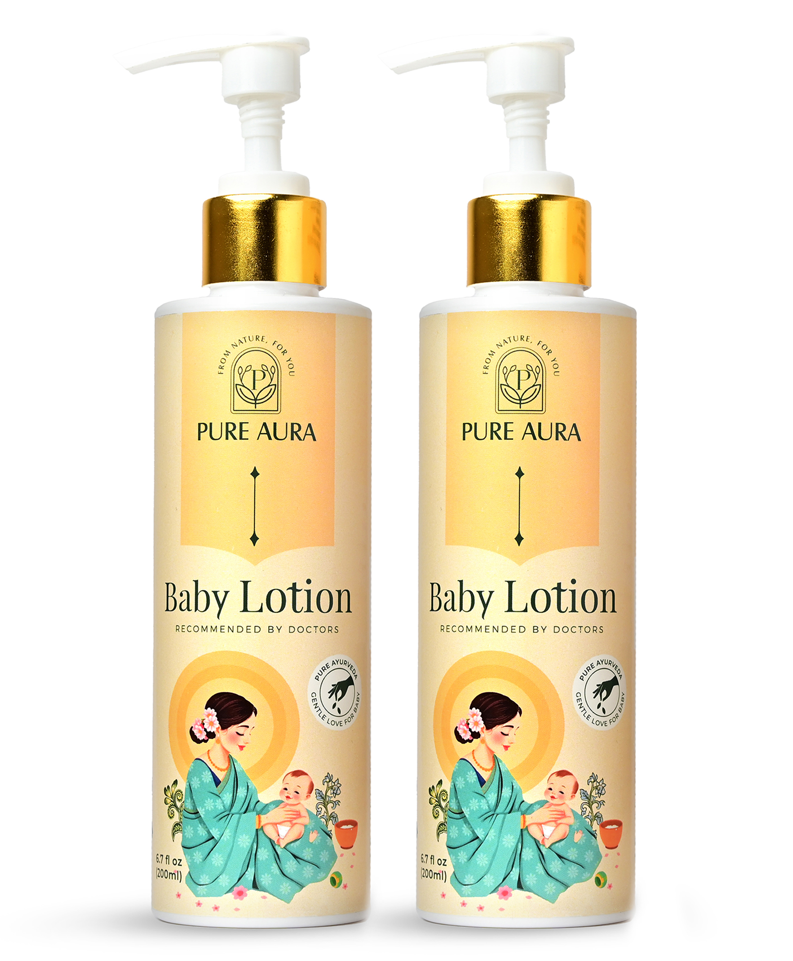 Pure Aura-Baby Moisturizing Lotion Pack of 2-200ml Each-image-44