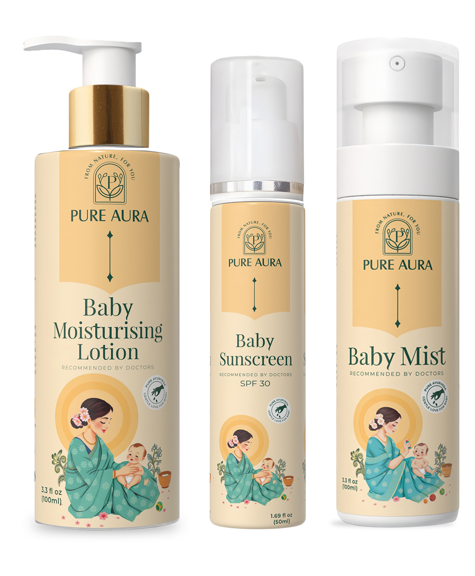 Pure Aura-Baby Summer Protection Bundle-350ml-image-16