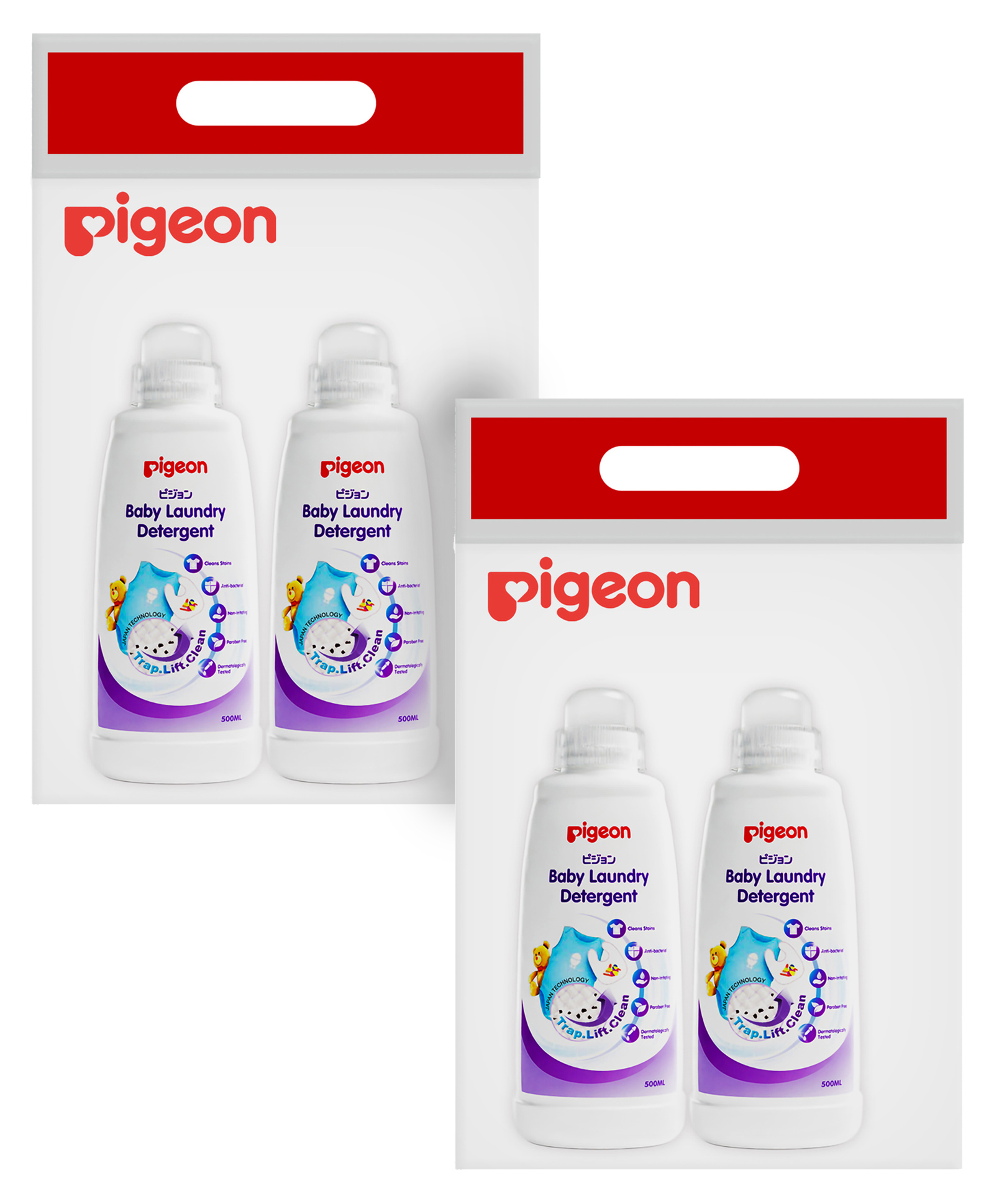 Pigeon Liquid Laundry Detergent Pack of 2 -500 ml each Pack of 2-image-9