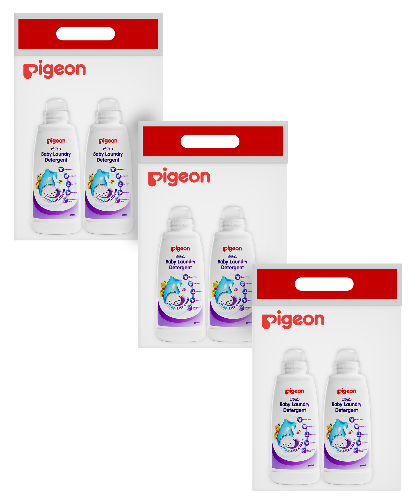 Pigeon Liquid Laundry Detergent Pack of 2 -500 ml each Pack of 3-image-12
