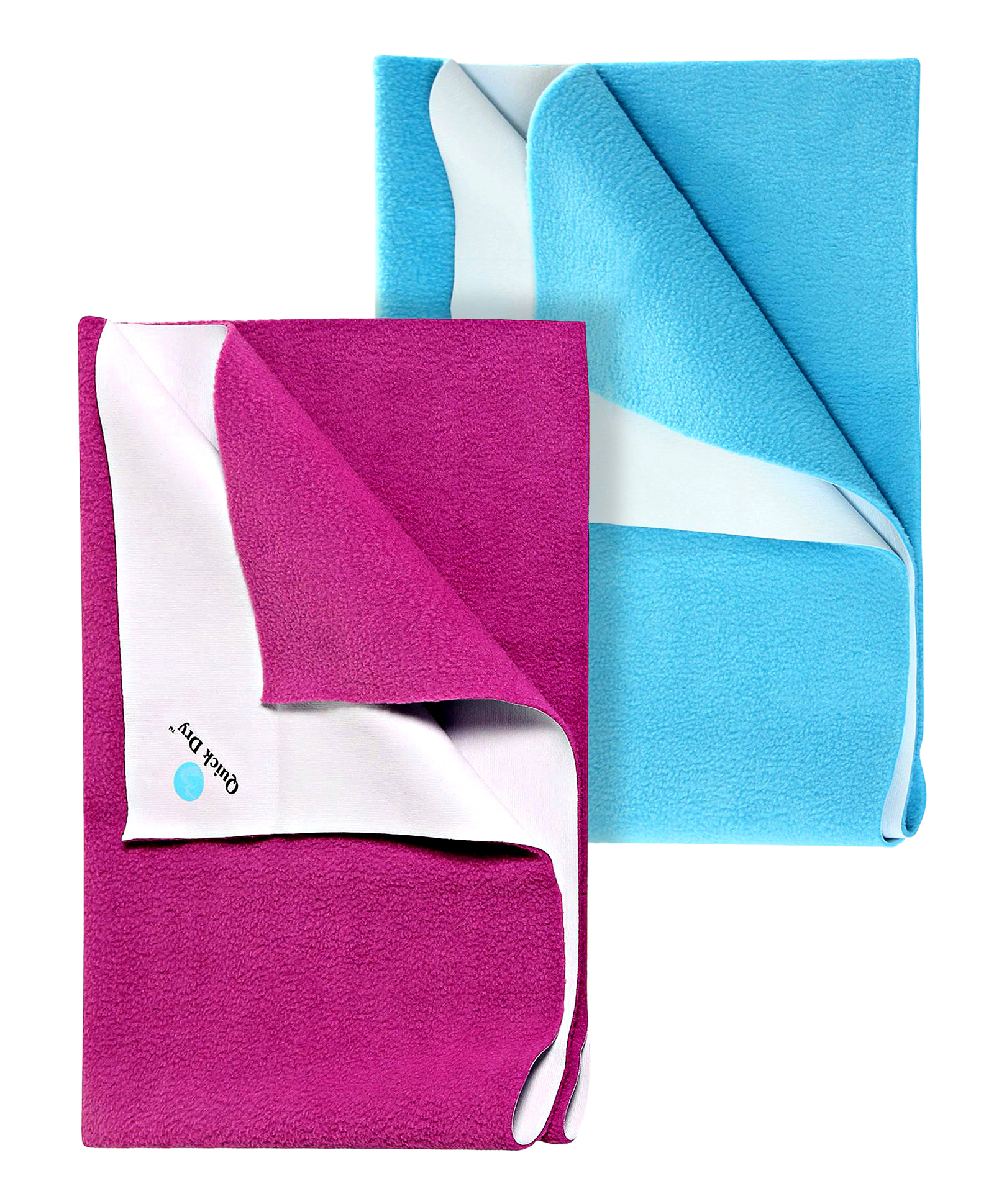 Buy Quick Dry Bed Protector Blue Large AND Quick Dry Bed Protector