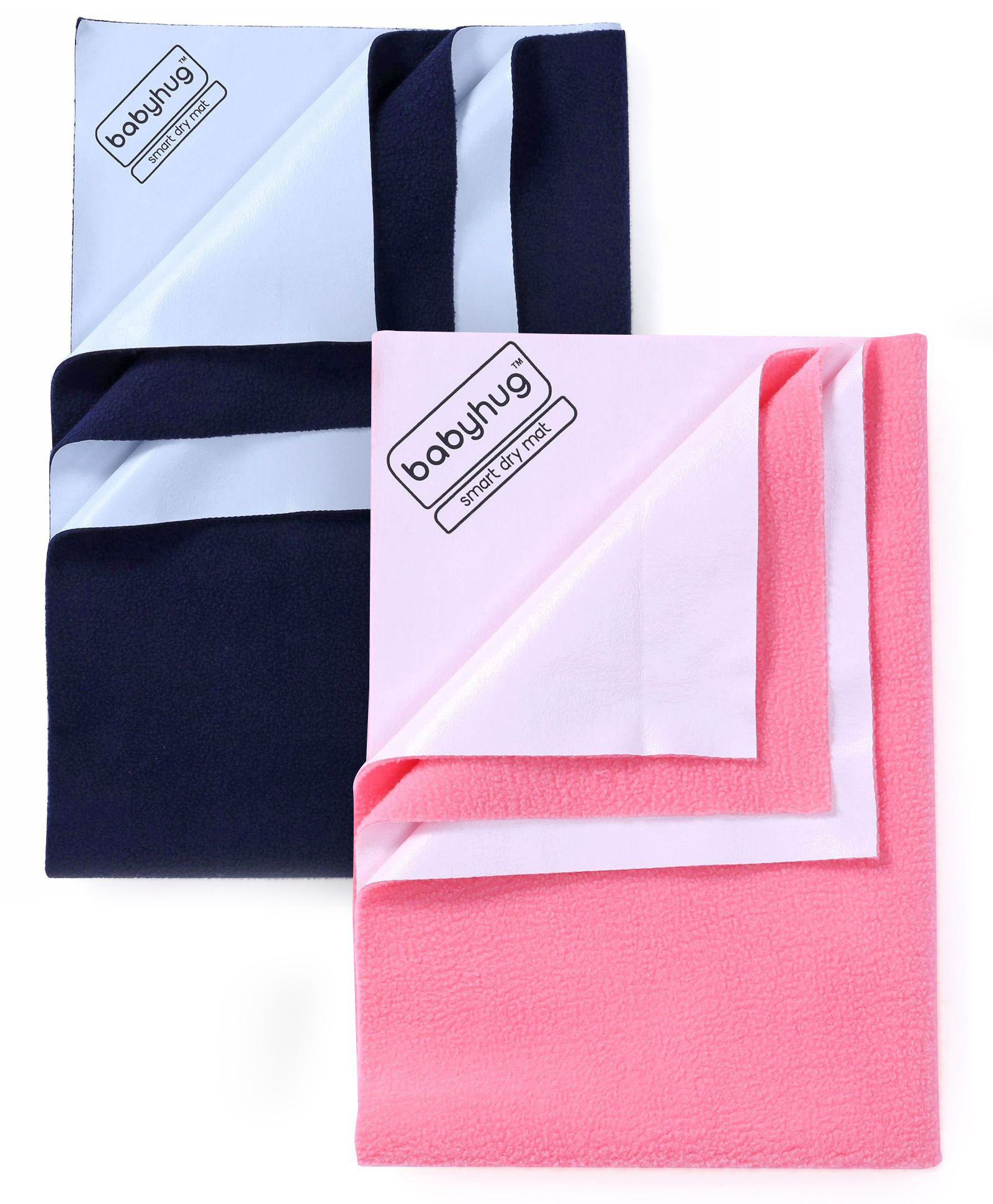 Buy Babyhug Smart Dry Bed Protector Sheet Small Saloman Rose AND Babyhug Smart Dry Bed