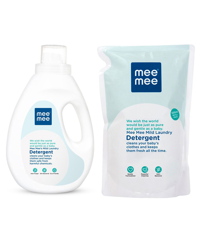 Mee Mee 1500 Ml laundry Detergent with 500 ml Refill pack image 1