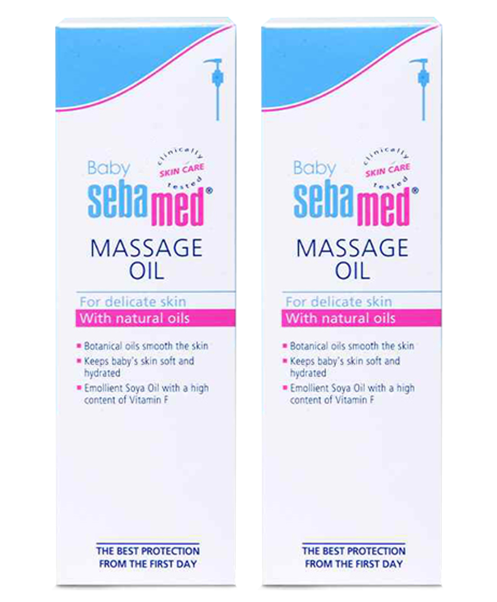 Sebamed Baby Massage Oil - 150 ml (pack of 2)