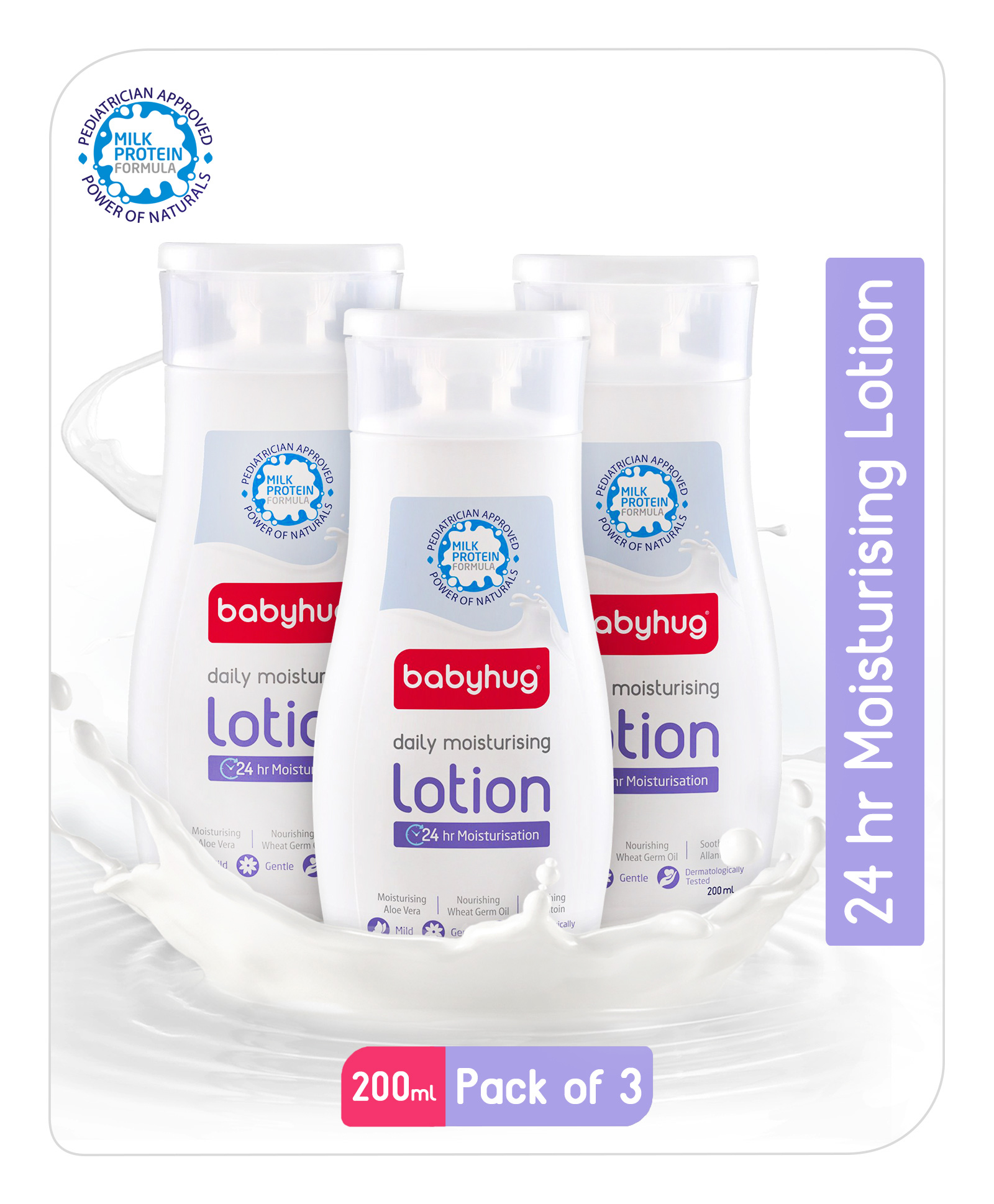 Babyhug Daily Moisturizing Lotion 200ml - Pack of 3-picture-14