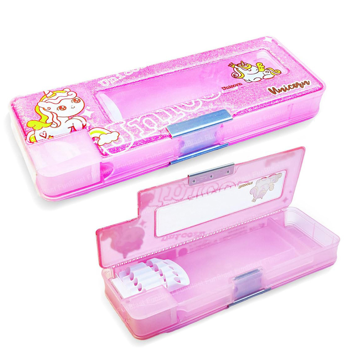 FunBlast Teddy Theme Magnetic Pencil Case - Multicolor Online in India, Buy at Best Price from FirstCry.com - 10390568