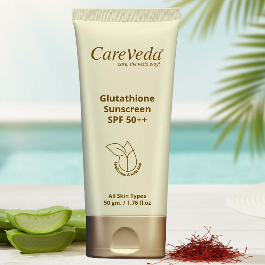 Glutathione Sunscreen SPF 50++ Enriched with Hyaluronic & Kojic Acid For All Skin Types 50gm Online in India, Buy at Best Price from 23841261
