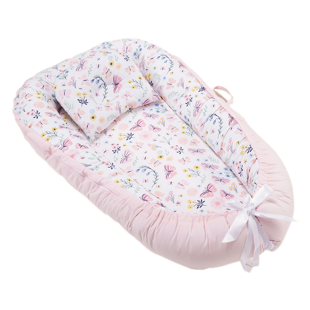 haus & kinder Baby Sleeping Pod Portable Adjustable Crib Bassinet - Pink Online in India, Buy at Best Price from FirstCry.com - 14747478
