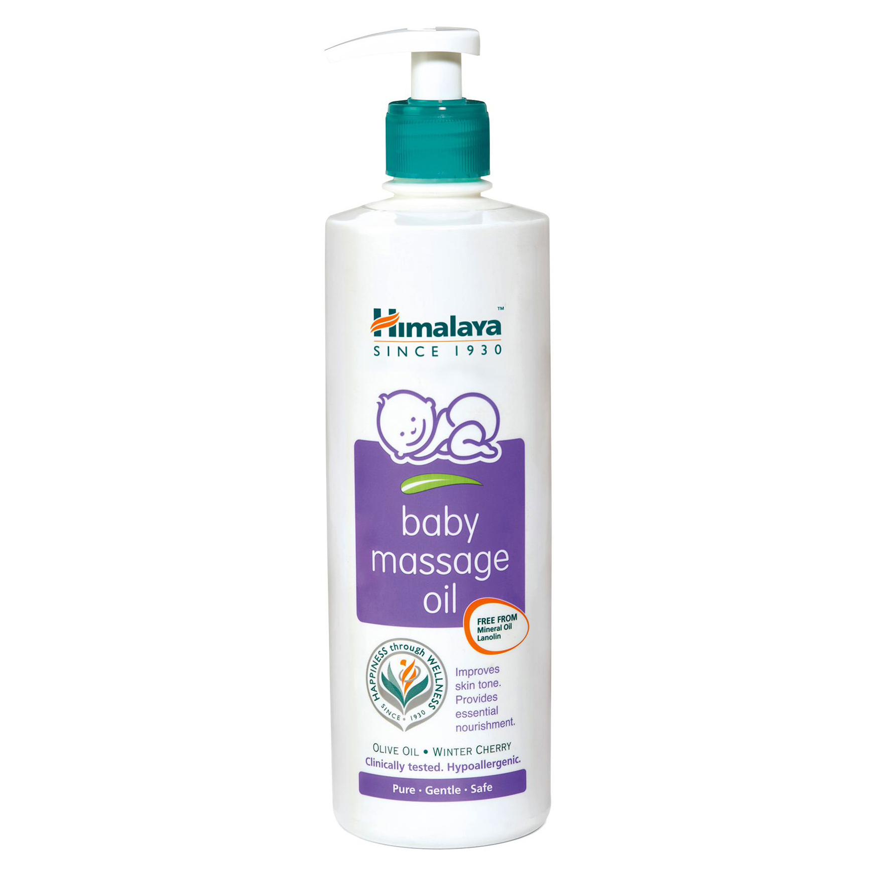 Himalaya Herbal Baby Massage Oil Dispenser Bottle - 500 ml Online in India, Buy at Best Price from FirstCry.com - 333264