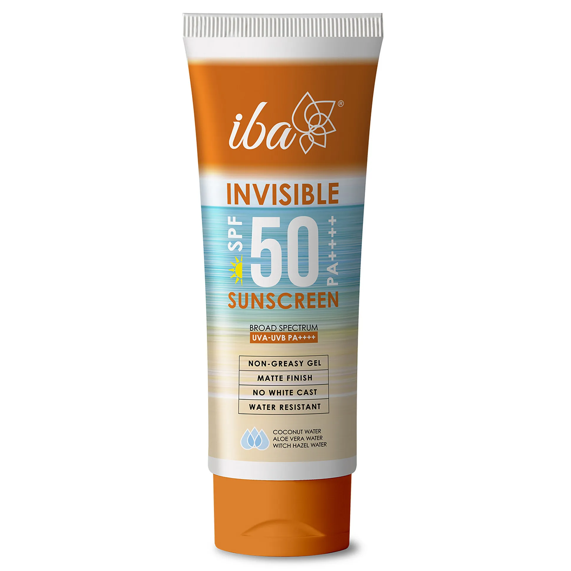Iba Invisible SPF 50 PA++++ Sunscreen Gel, 100g