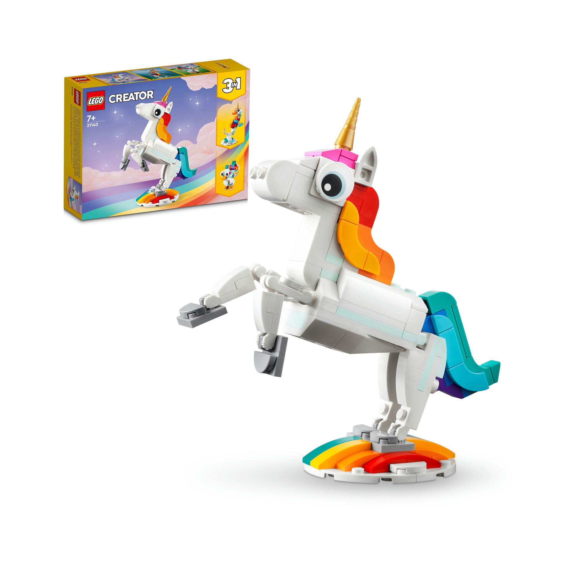 Lego Creator Magical Unicorn Building Toy Set - 145 Pieces - 31140