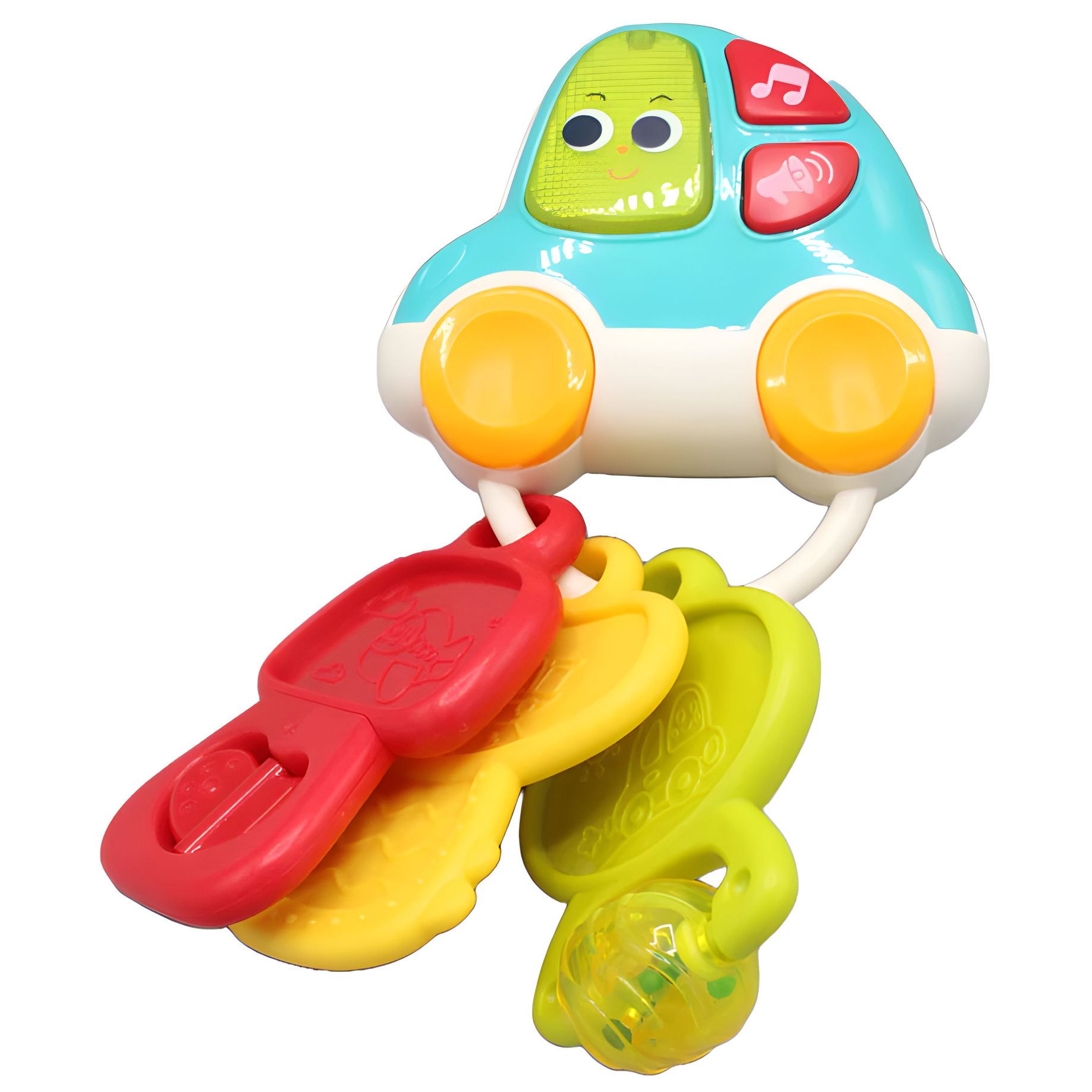 キーホス】ベビーカー NEGOCIO- Baby Car Keys Teether - Key Fob with