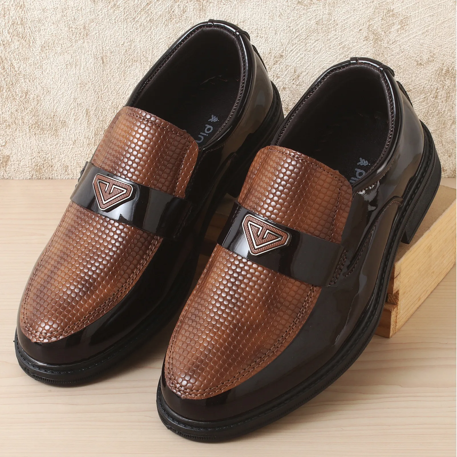 Buy Pine Kids Solid Coloured Formal & Party Wear Shoes - Brown for Boys  (10-11Years) Online, Shop at FirstCry.com - 20109178