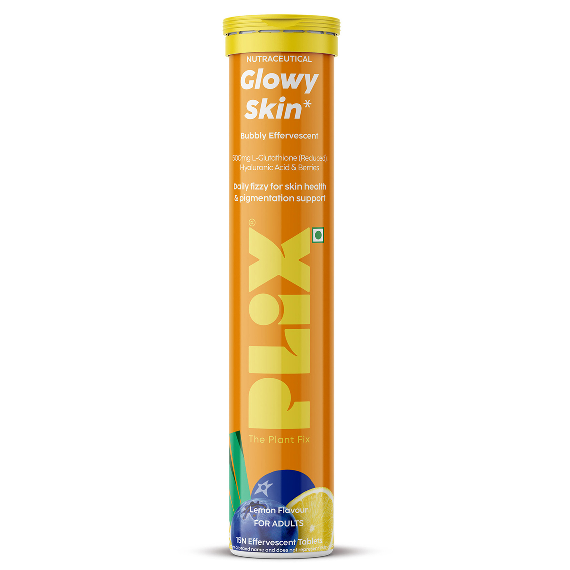 plix glowy skin glutathione PLIX Glowy Skin Tablets With 500mg Glutathione & Vitamin C | For Clear &  Youthful Skin| Lemon | Pack of 1 | 15 Tablets Online in India, Buy at Best  Price from FirstCry.com
